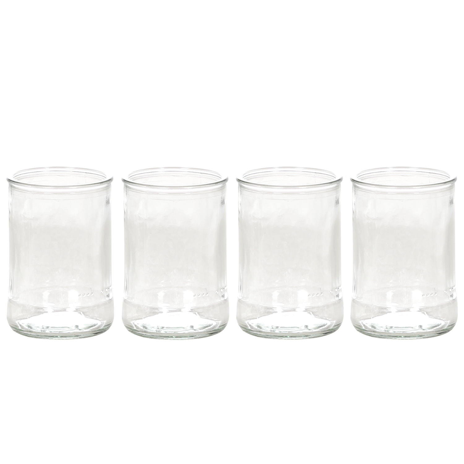 Windlicht Teelichtglas Para groß Ø 60mm – 4er Set