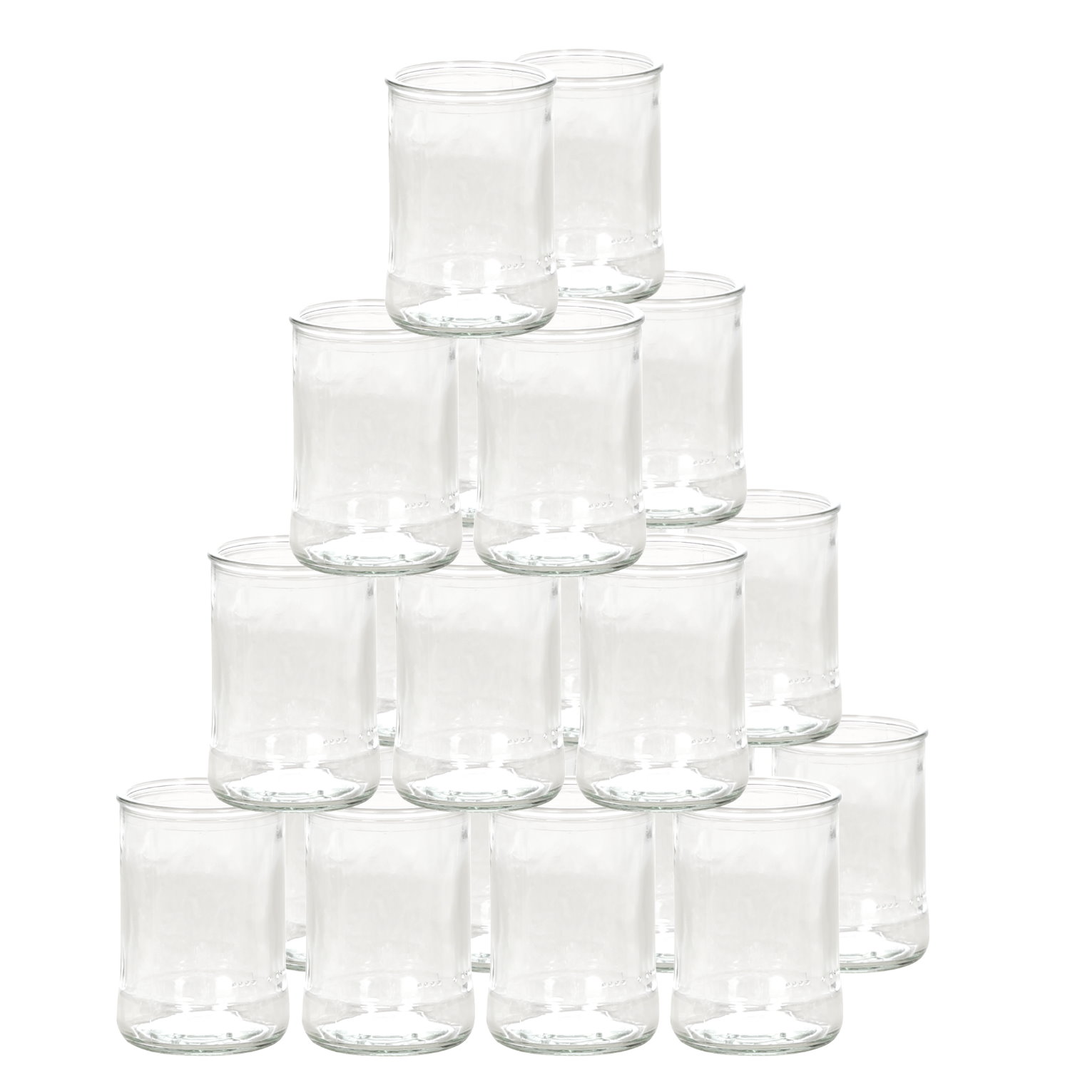 Windlicht Teelichtglas Para groß Ø 60mm – 20er Set