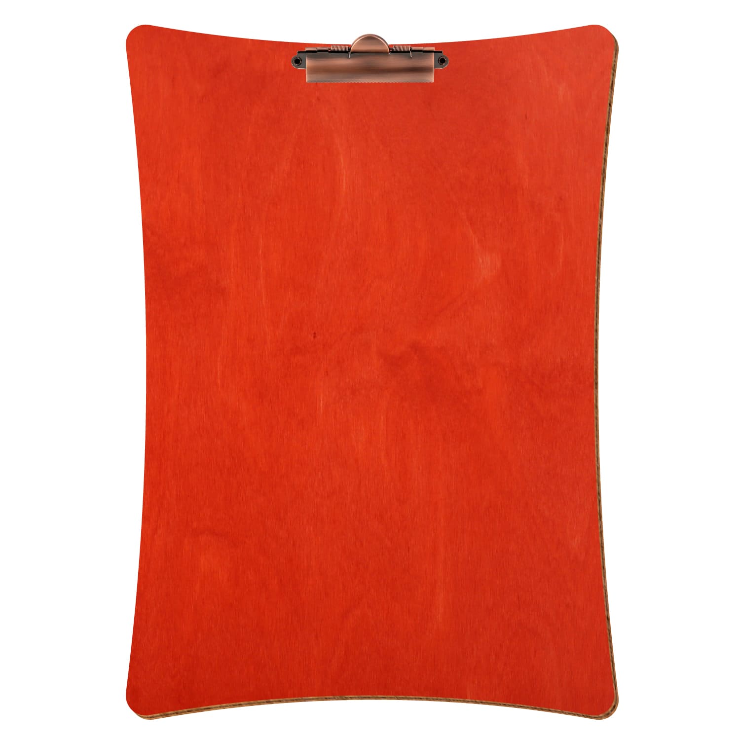 Klemmbrett konkav Scharlachrot A3 hochkant Zahnklemme Kupfer