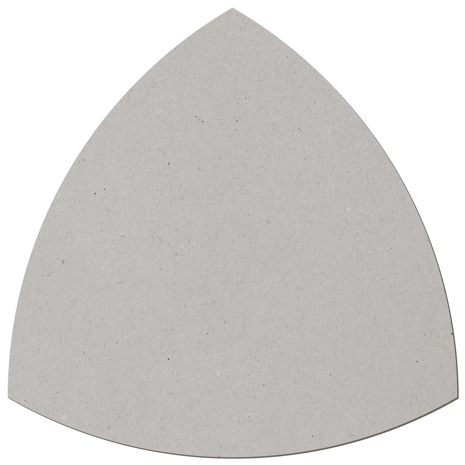 Gleichdick Bogendreieck Pappe Zuschnitt 3-50cm