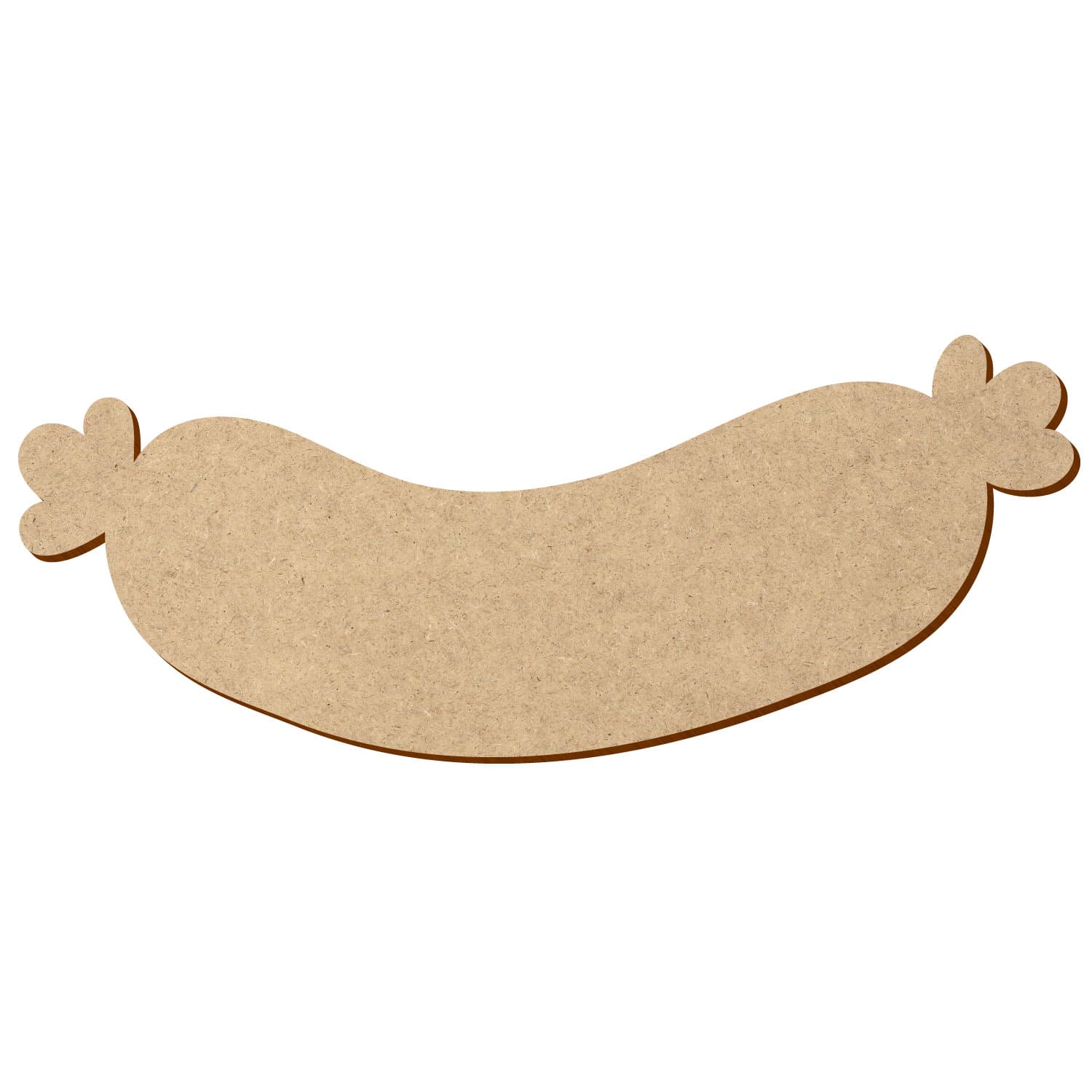 Weißwurst V1 MDF Zuschnitt 5-50cm