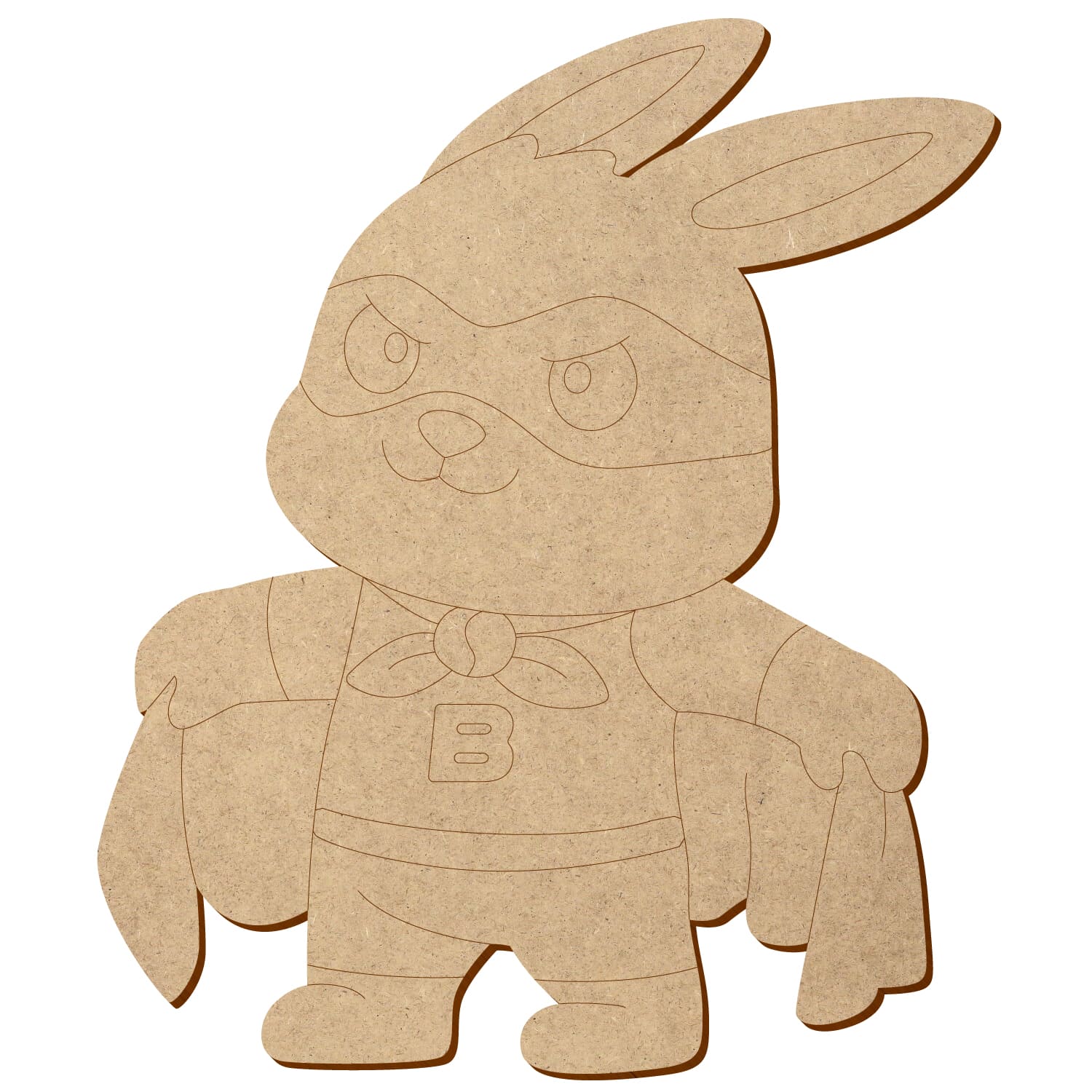 Super Bunny Deko MDF Zuschnitt 5-50cm