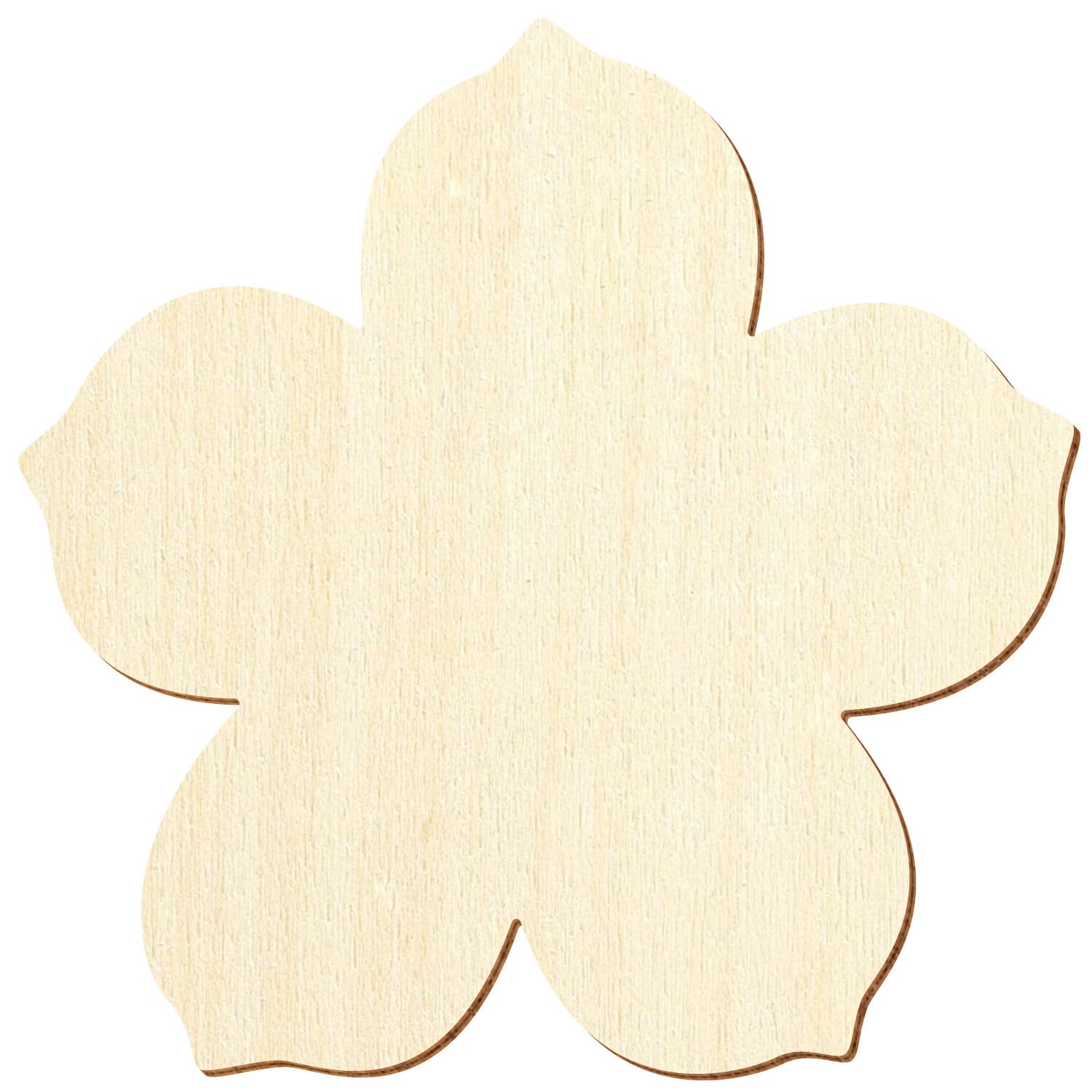 Pfirsichblüte Holz Zuschnitt 5-50cm