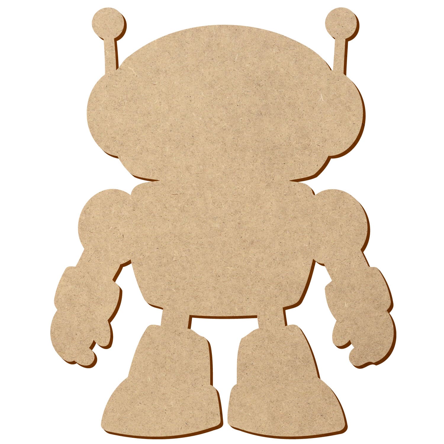 Roboter V1 MDF Zuschnitt 5-50cm
