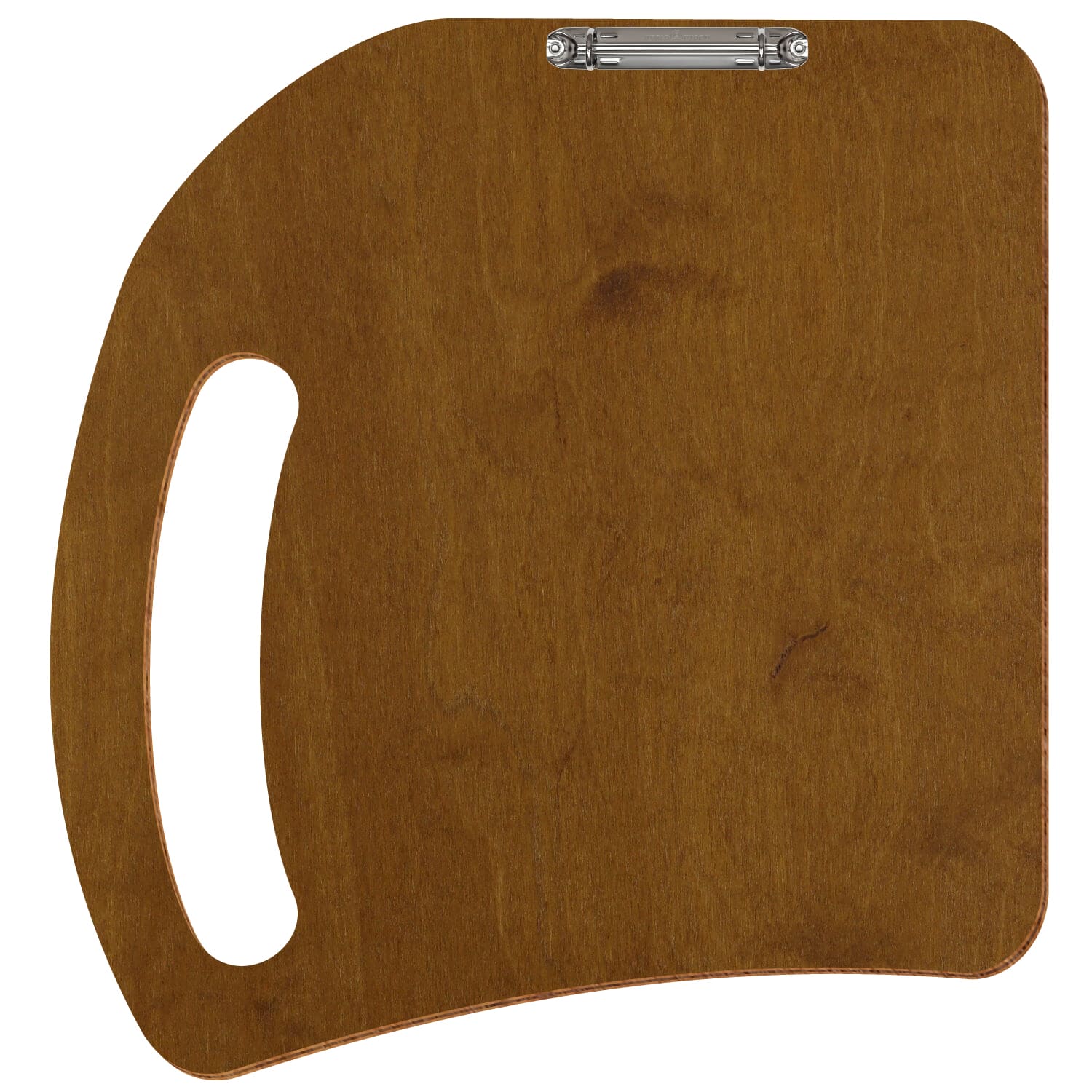 Ringbuchbrett Gastro Teak A3 quer Ringbuchmechanik 2fach silber