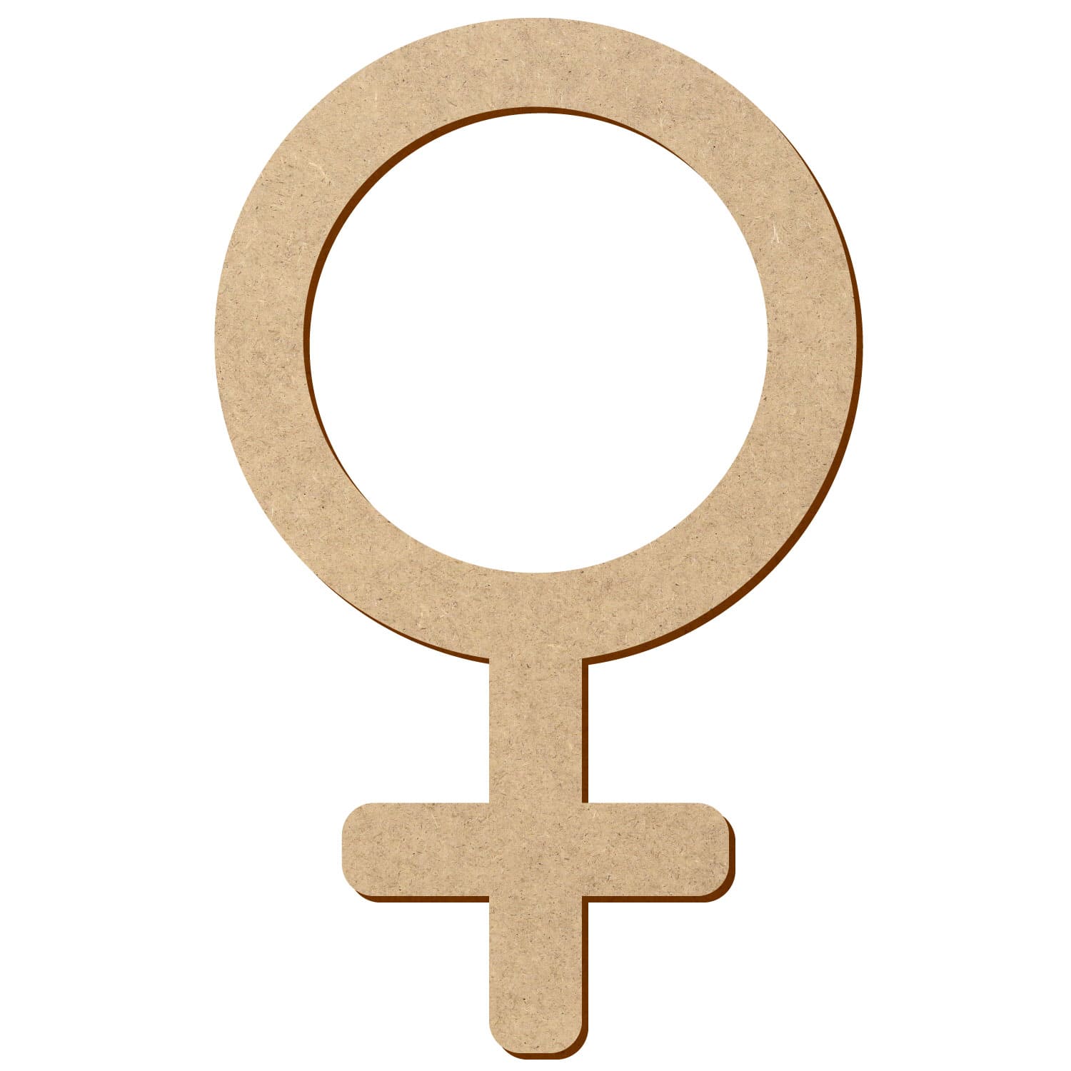 Symbol Frau MDF Zuschnitt 5-50cm