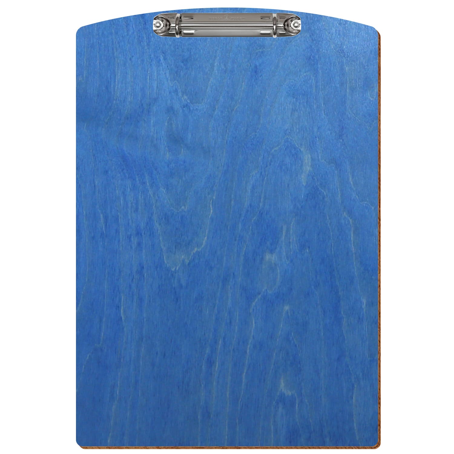 Ringbuchbrett Segmentform Kornblumenblau A4 hochkant Ringbuchmechanik silber