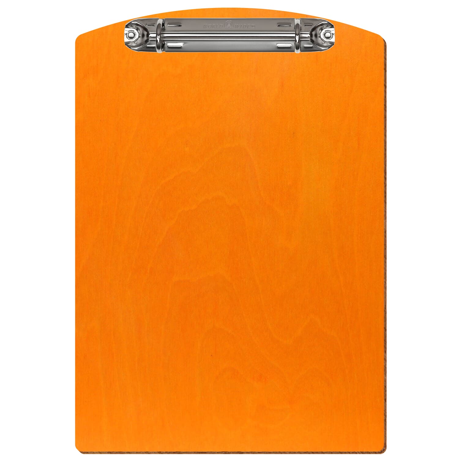 Ringbuchbrett Segmentform Orange A5 hochkant Ringbuchmechanik silber
