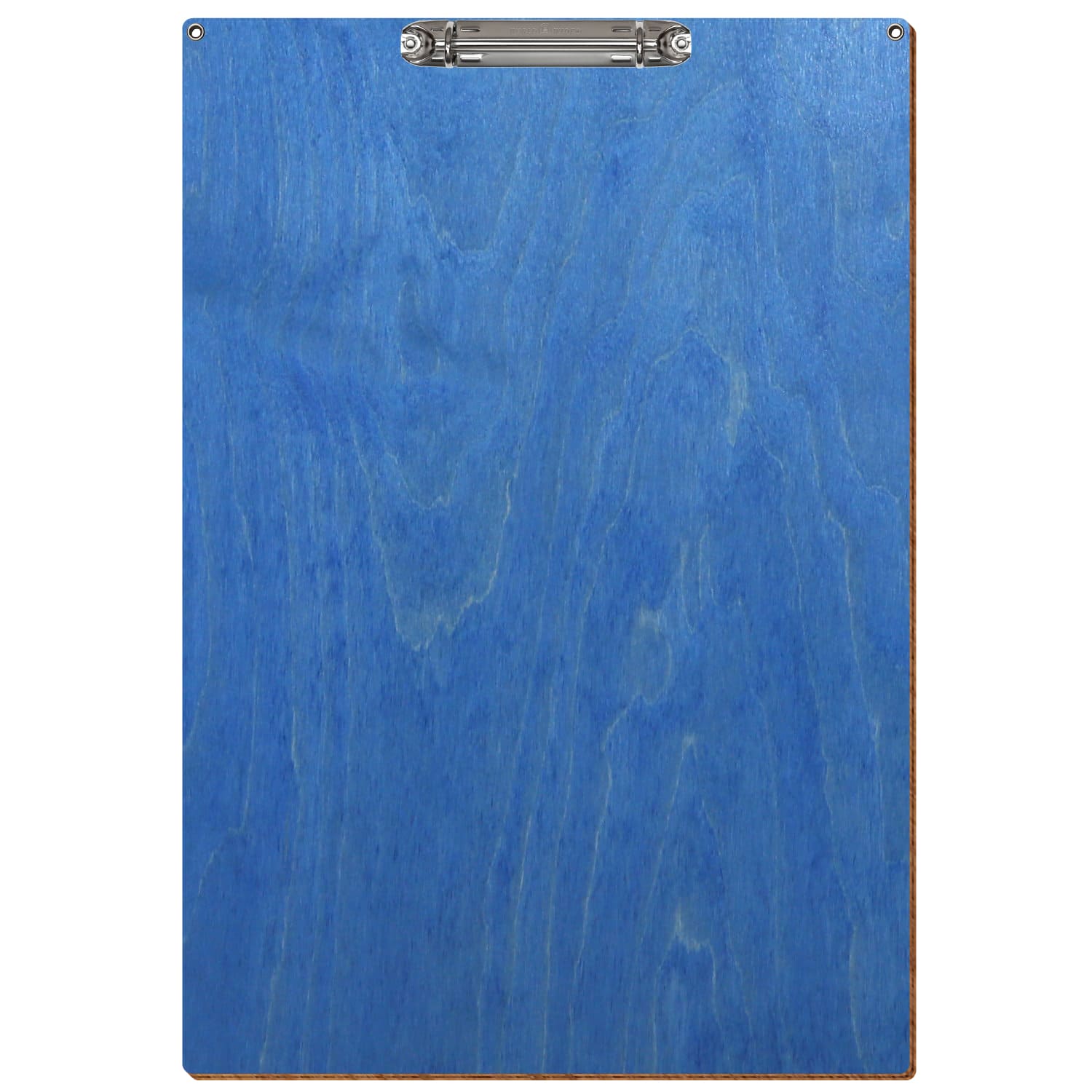 Ringbuchbrett Standardform mit 2 Ösen Kornblumenblau A3 hochkant Ringbuchmechanik silber
