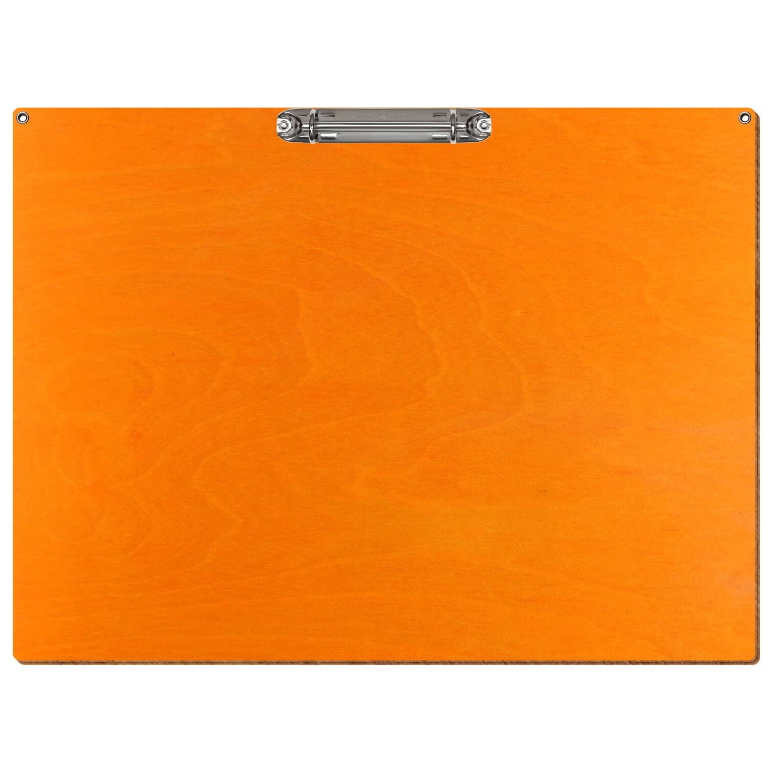 Ringbuchbrett Standardform mit 2 Ösen Orange A3 querkant Ringbuchmechanik silber