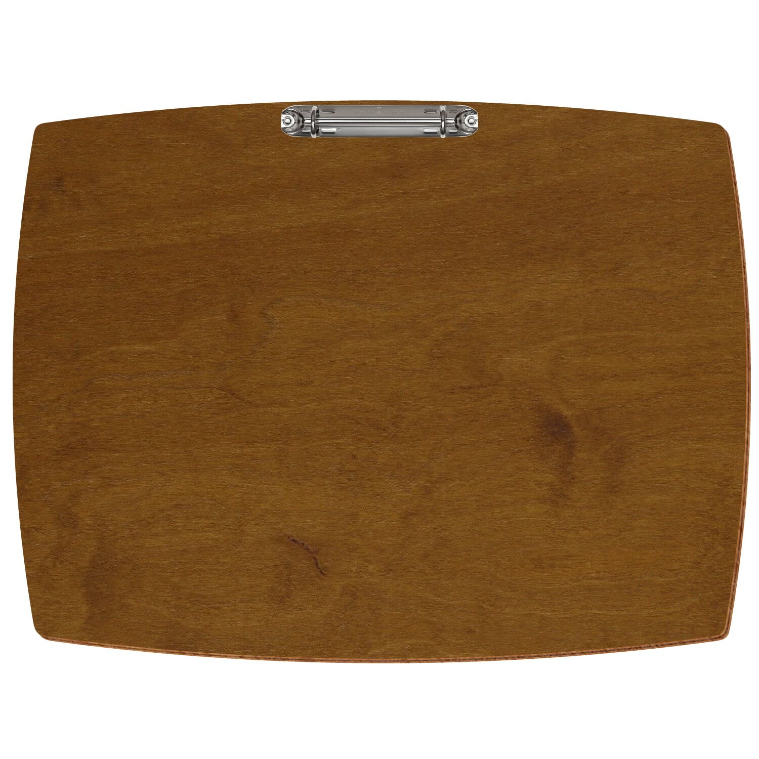 Ringbuchbrett konvex Teak A3 querkant Ringbuchmechanik silber