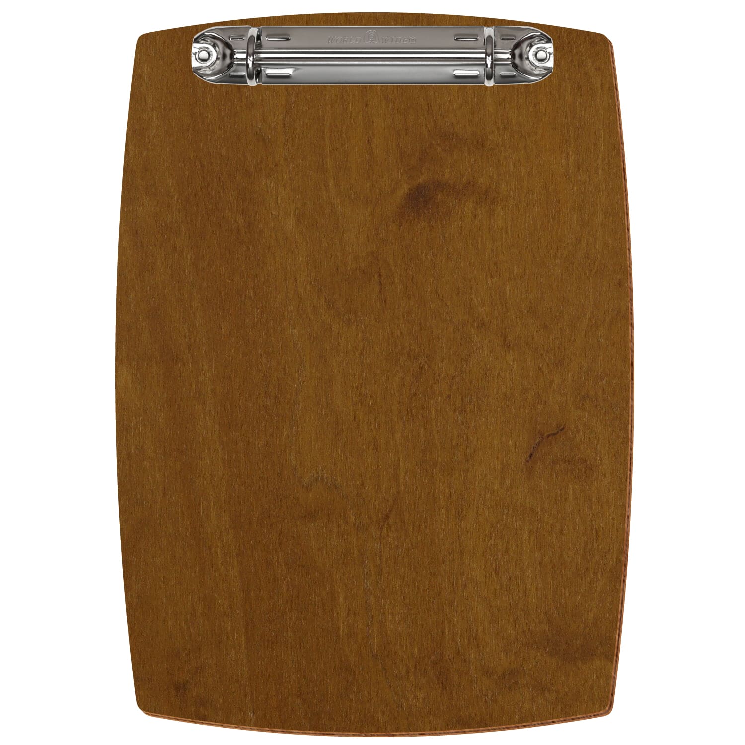 Ringbuchbrett konvex Teak A5 hochkant Ringbuchmechanik silber
