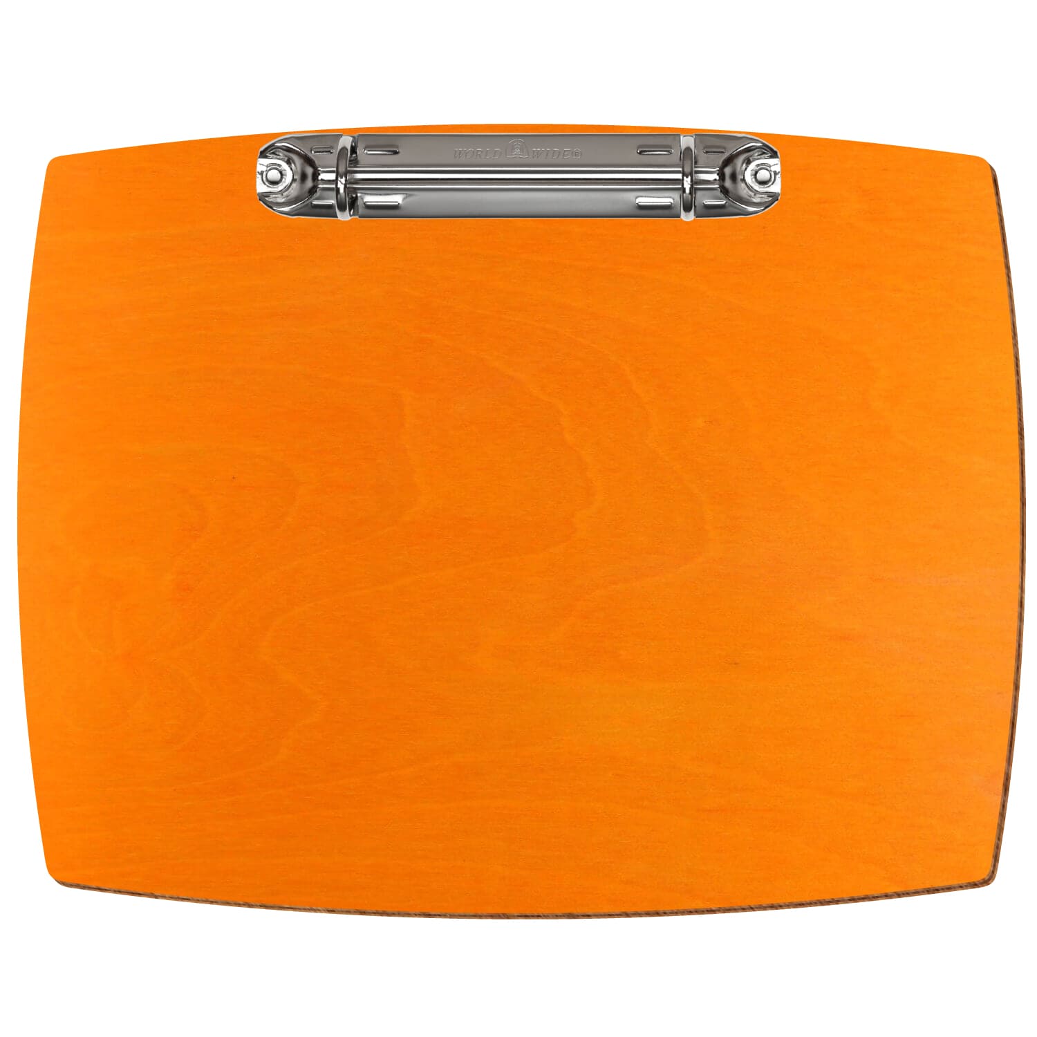 Ringbuchbrett konvex Orange A5 querkant Ringbuchmechanik silber