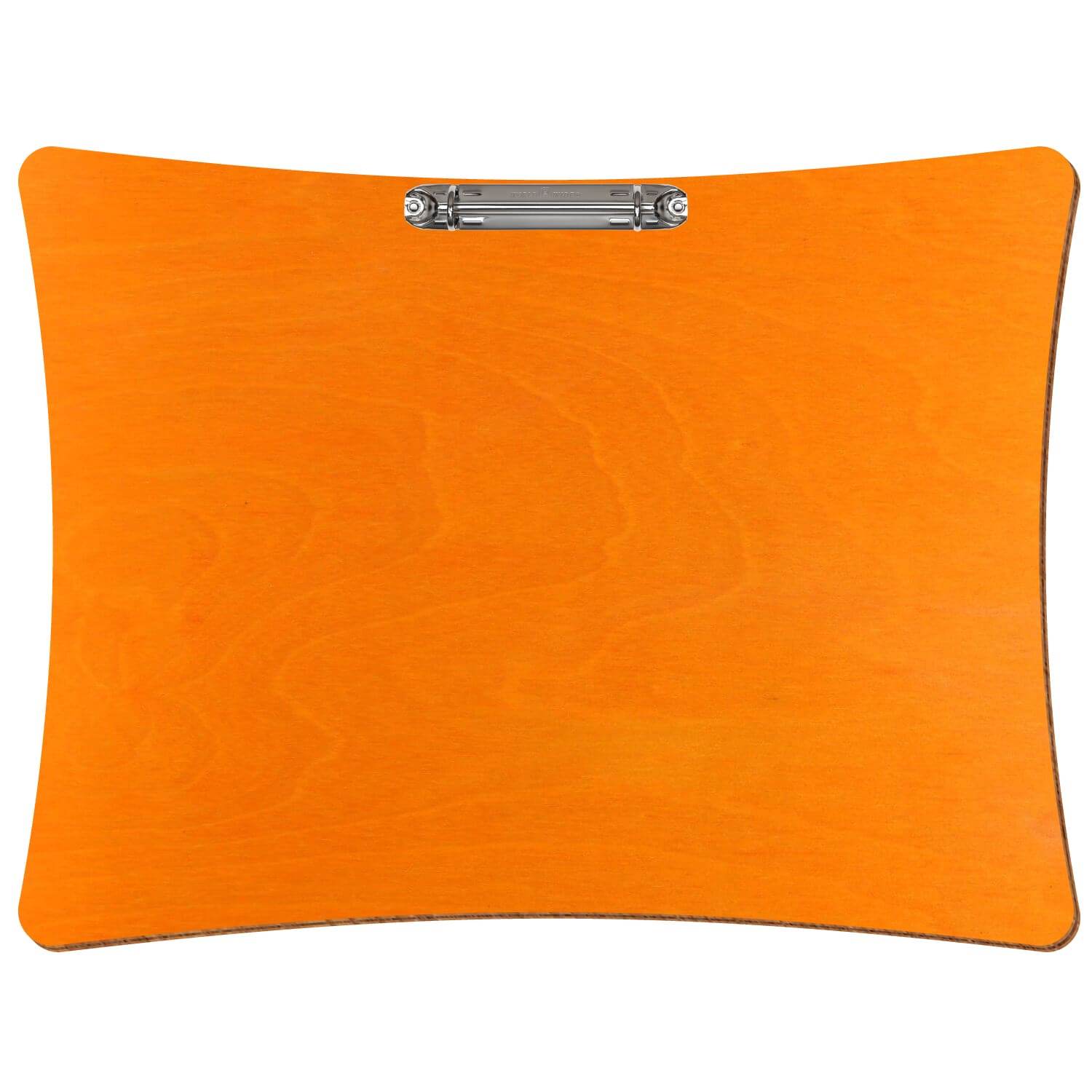 Ringbuchbrett konkav Orange A3 querkant Ringbuchmechanik silber