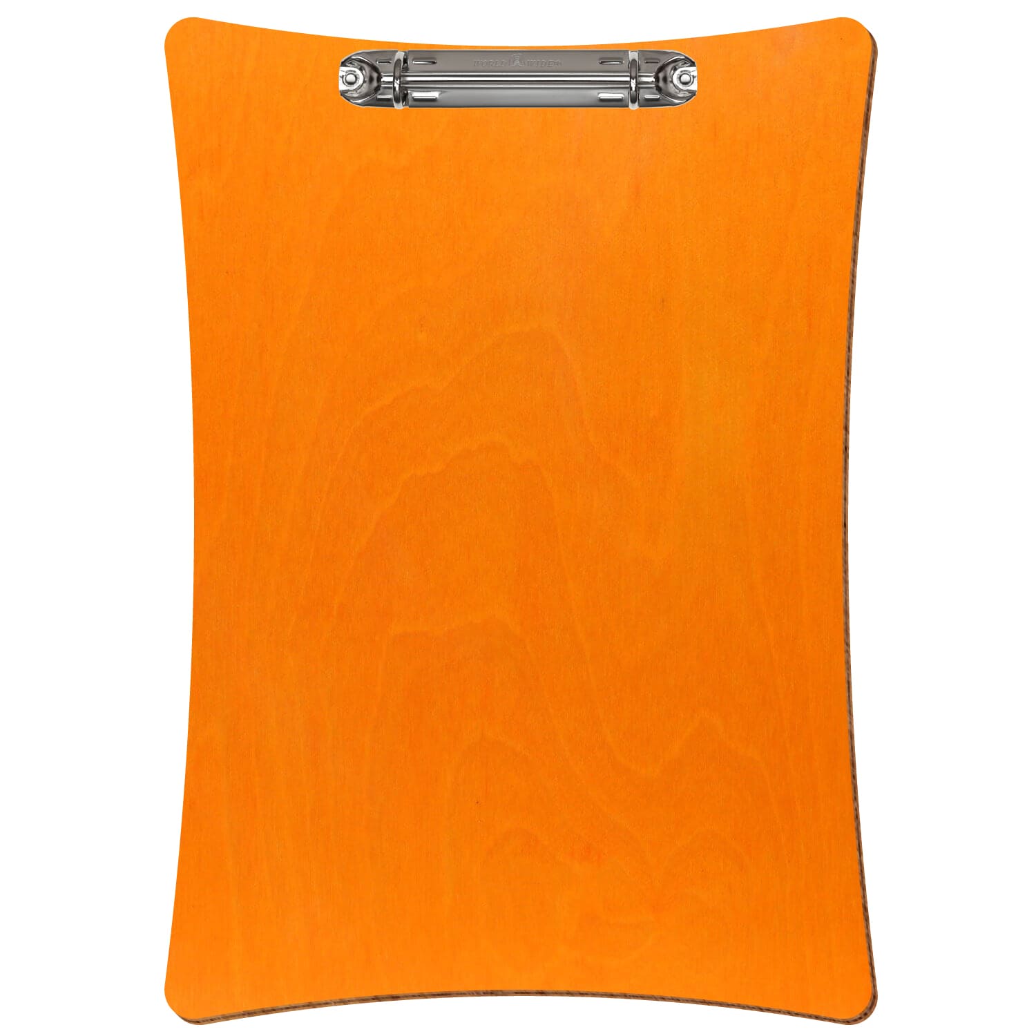 Ringbuchbrett konkav Orange A4 hochkant Ringbuchmechanik silber
