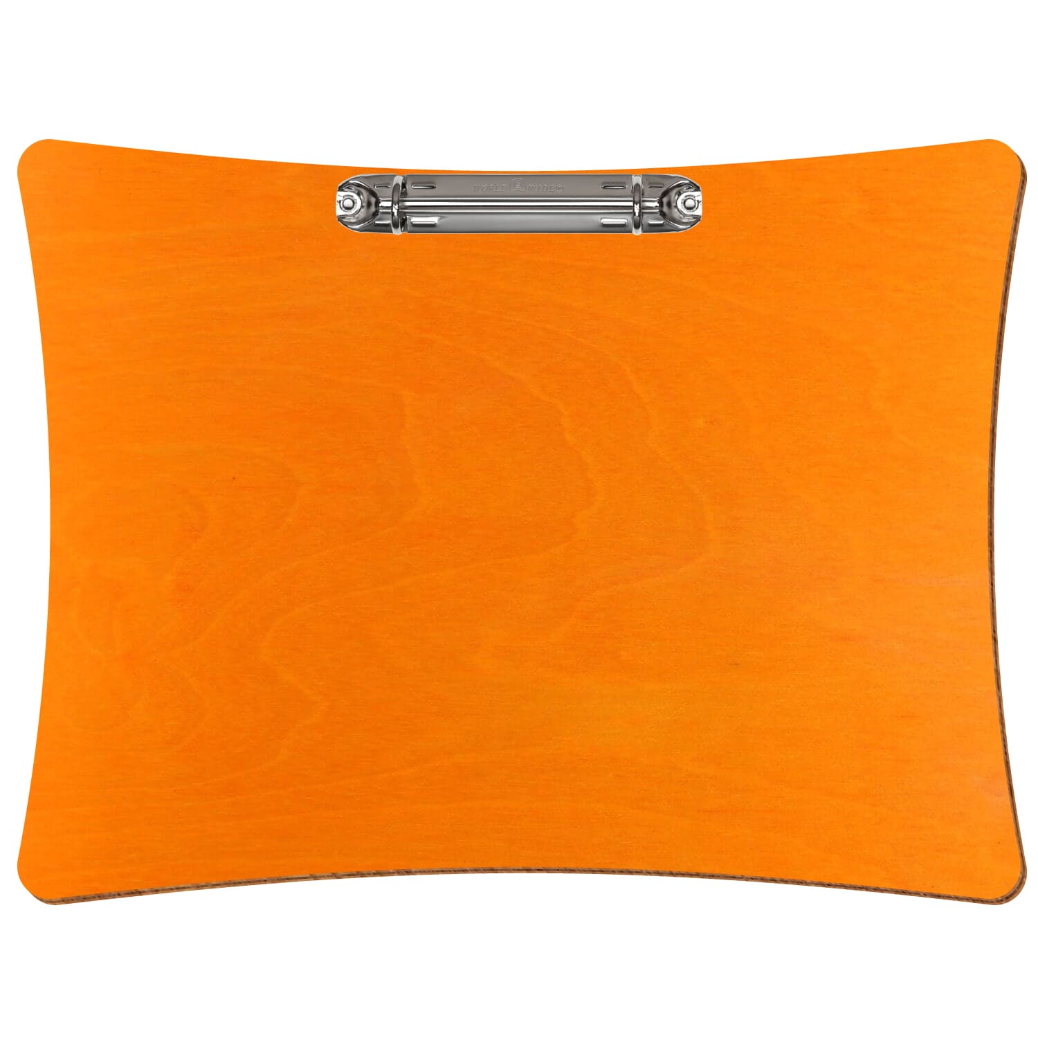 Ringbuchbrett konkav Orange A4 querkant Ringbuchmechanik silber