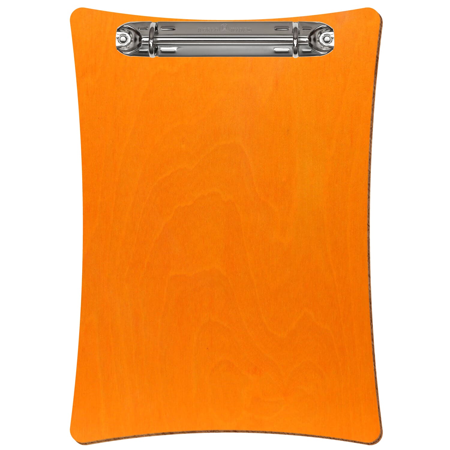 Ringbuchbrett konkav Orange A5 hochkant Ringbuchmechanik silber