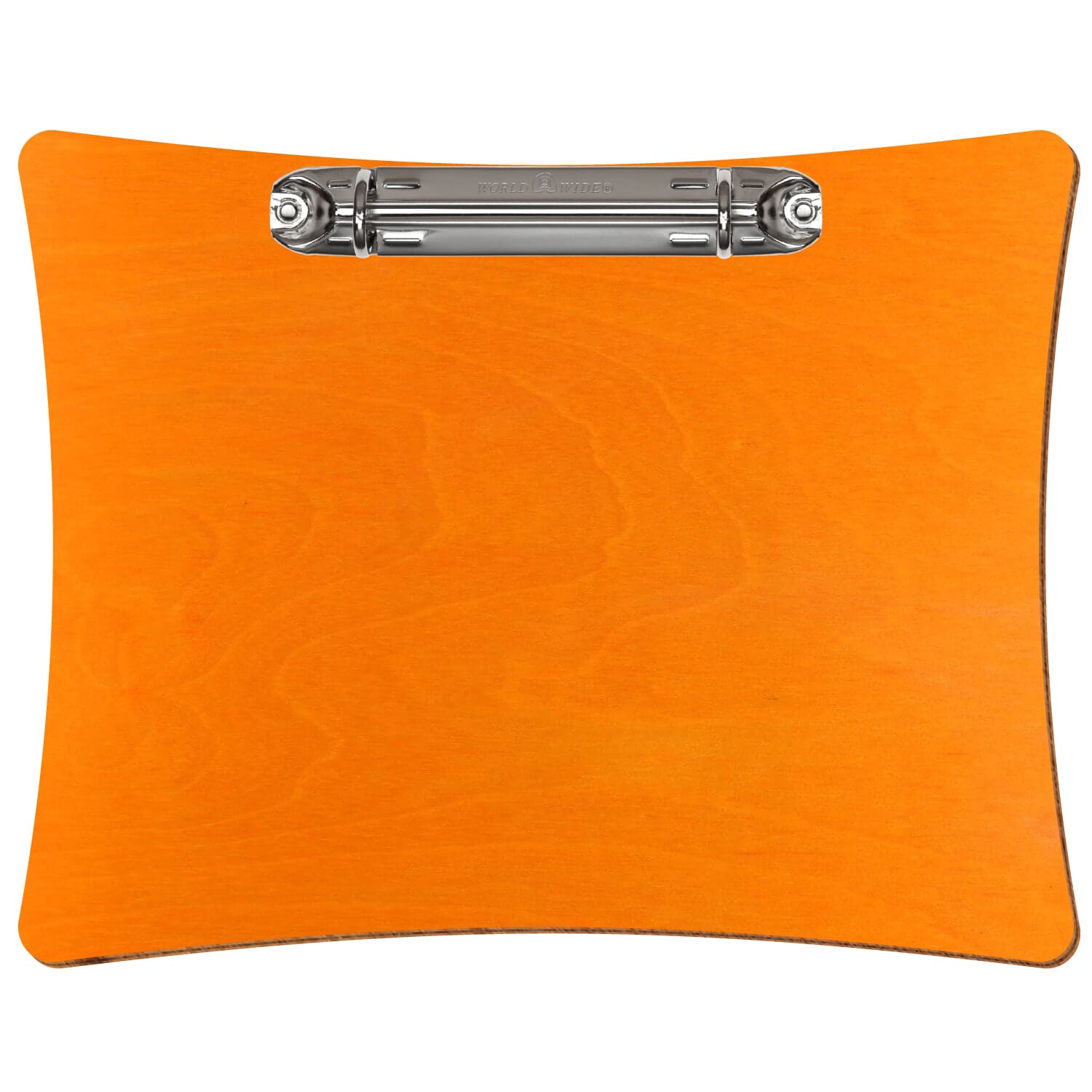 Ringbuchbrett konkav Orange A5 querkant Ringbuchmechanik silber
