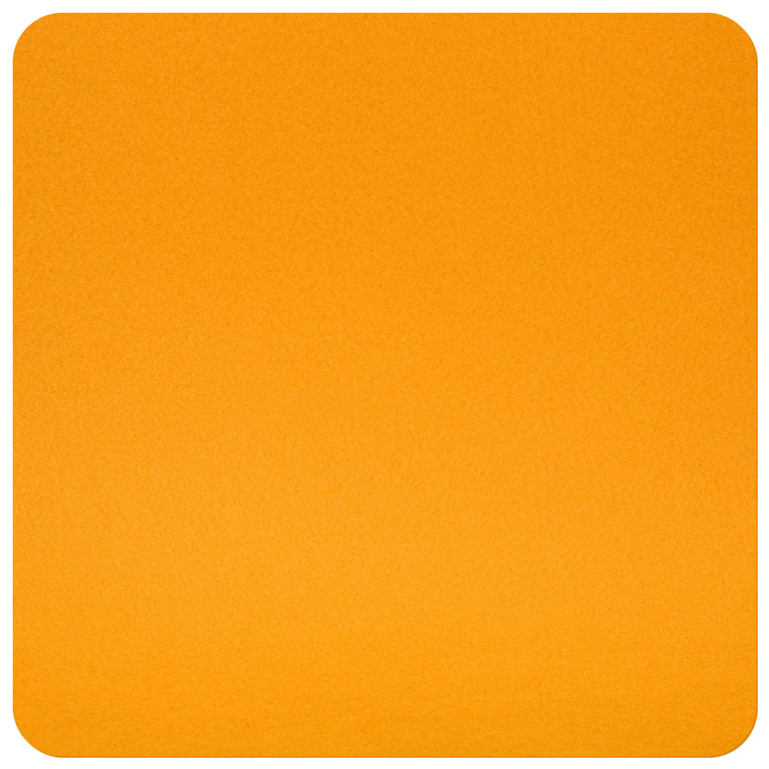 Quadrat gerundet Filztuch Gelb 3-60cm