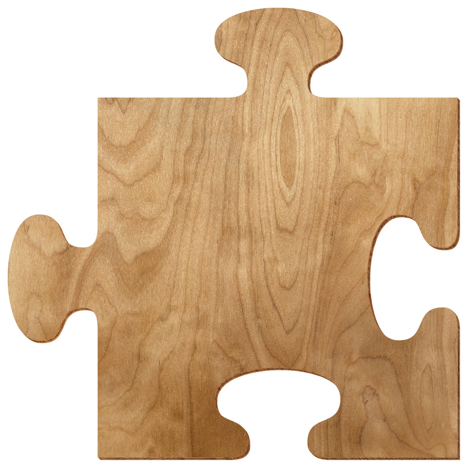 Puzzle Birke rustikal Holz Zuschnitt 3-50cm