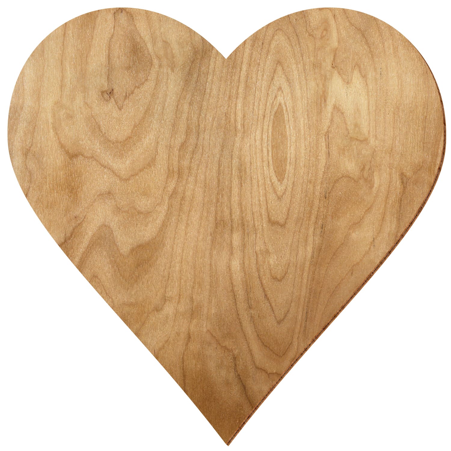 Herz Birke rustikal Holz Zuschnitt 3-50cm