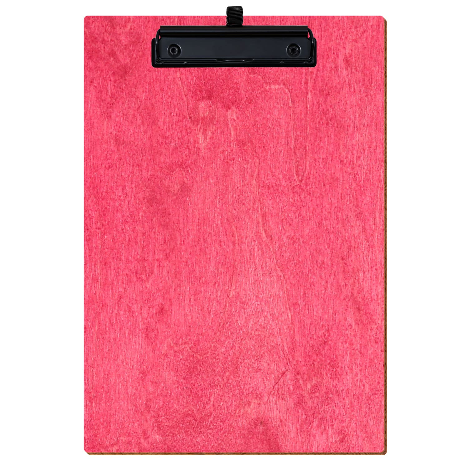 Klemmbrett Standardform Dunkelpink A4 hochkant Stifthalter Bügelklemme schwarz