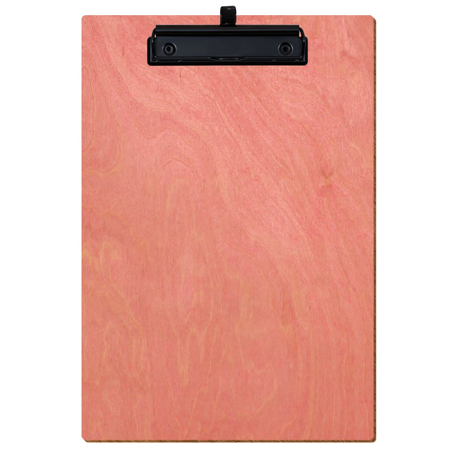 Klemmbrett Standardform Rosa A4 hochkant Stifthalter Bügelklemme schwarz
