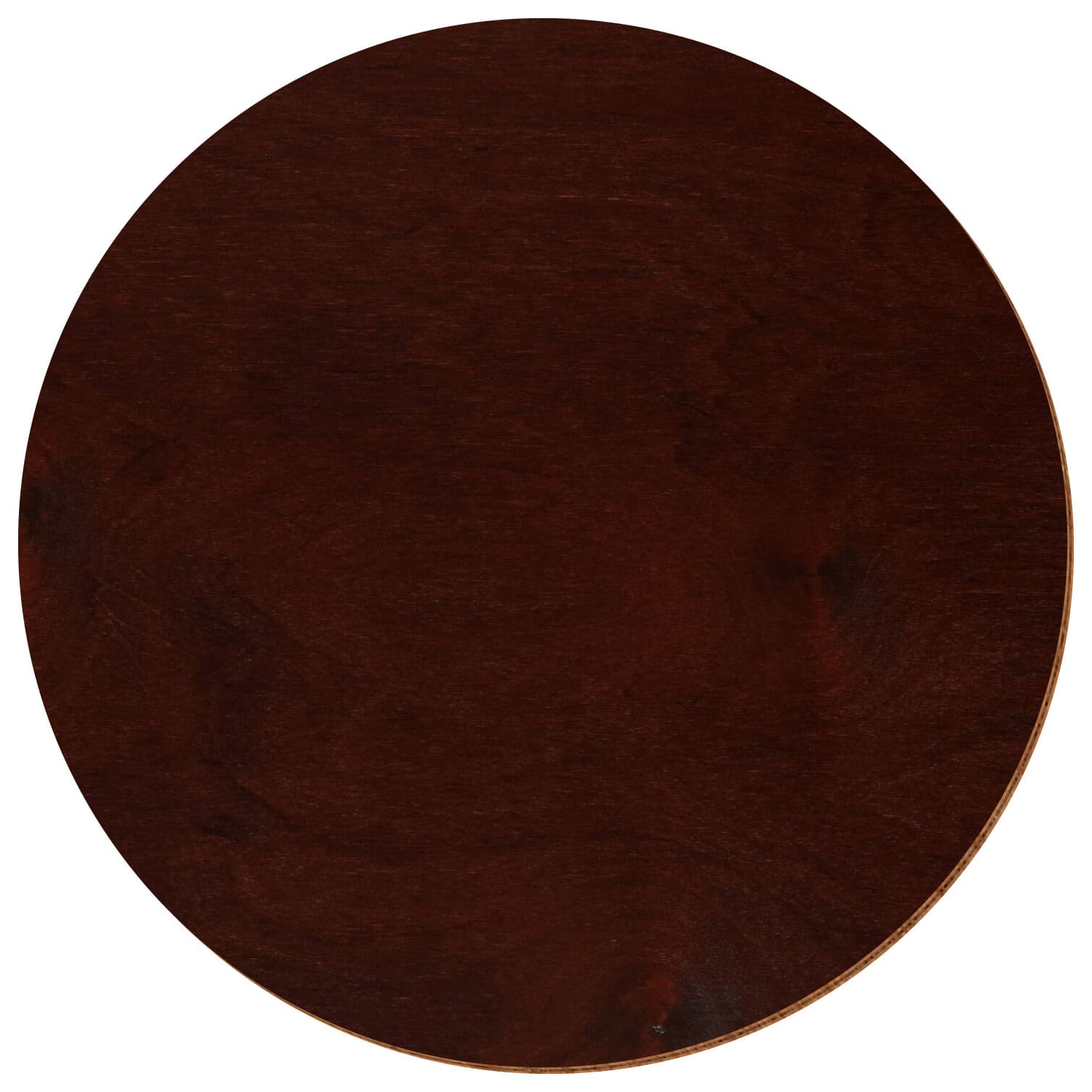 Scheibe Kreis Birke Holz Zuschnitt Nussbaum dunkel 3-50cm
