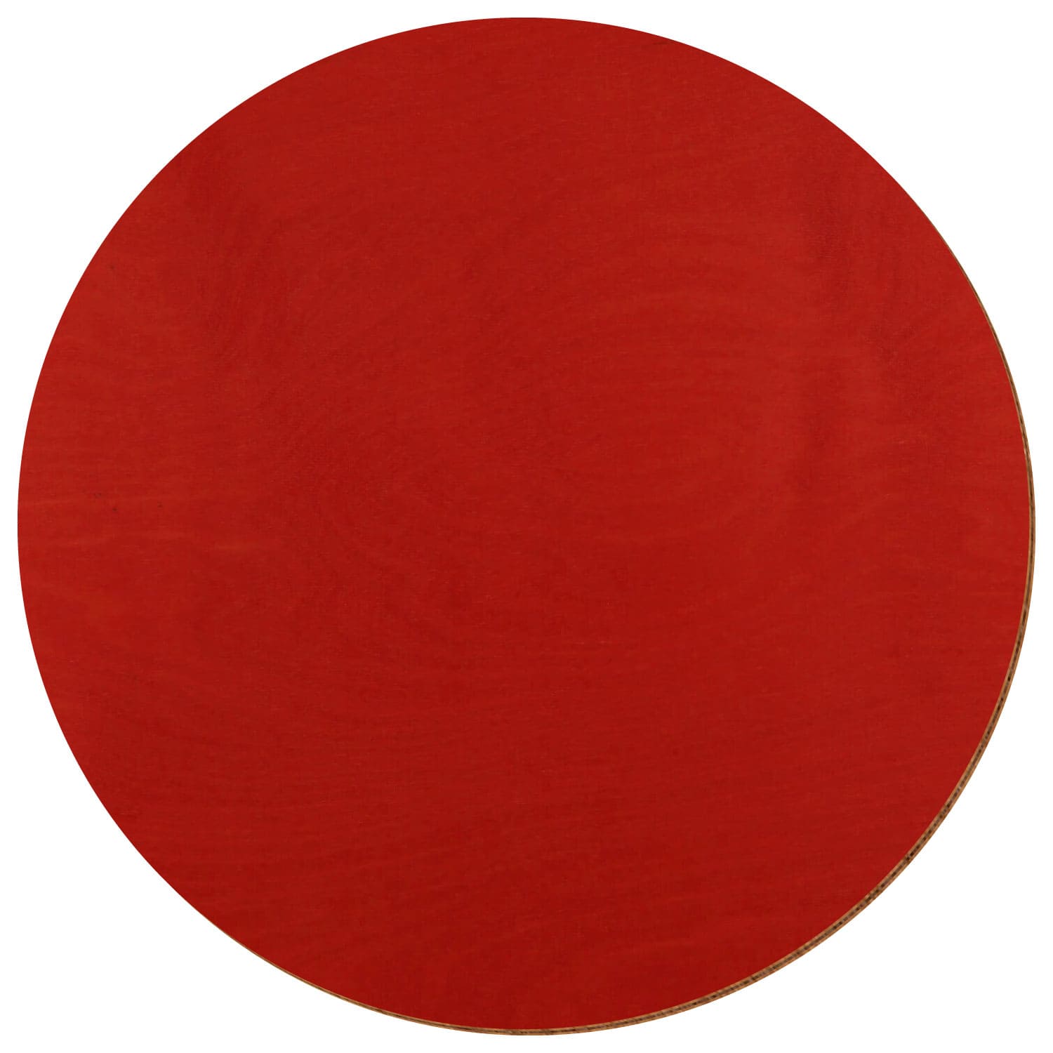 Scheibe Kreis Birke Holz Zuschnitt Rot 3-50cm