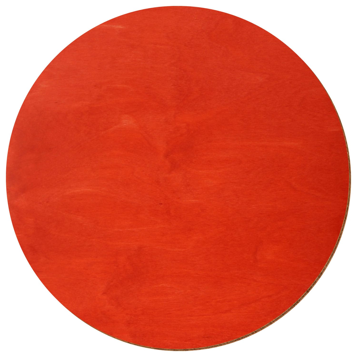 Scheibe Kreis Birke Holz Zuschnitt Scharlachrot 3-50cm