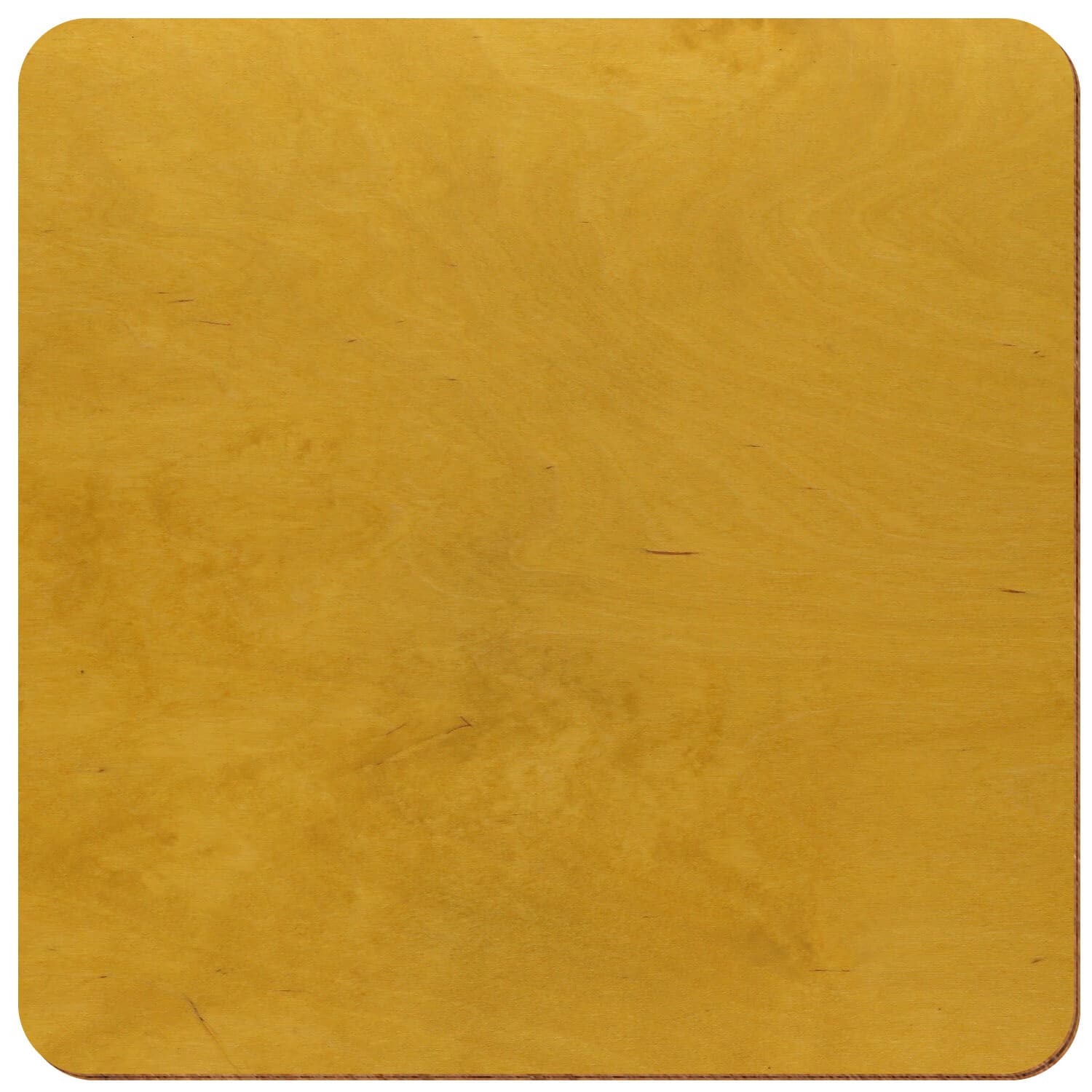 Quadrat gerundet Birke Holz Zuschnitt Eiche hell 3-50cm