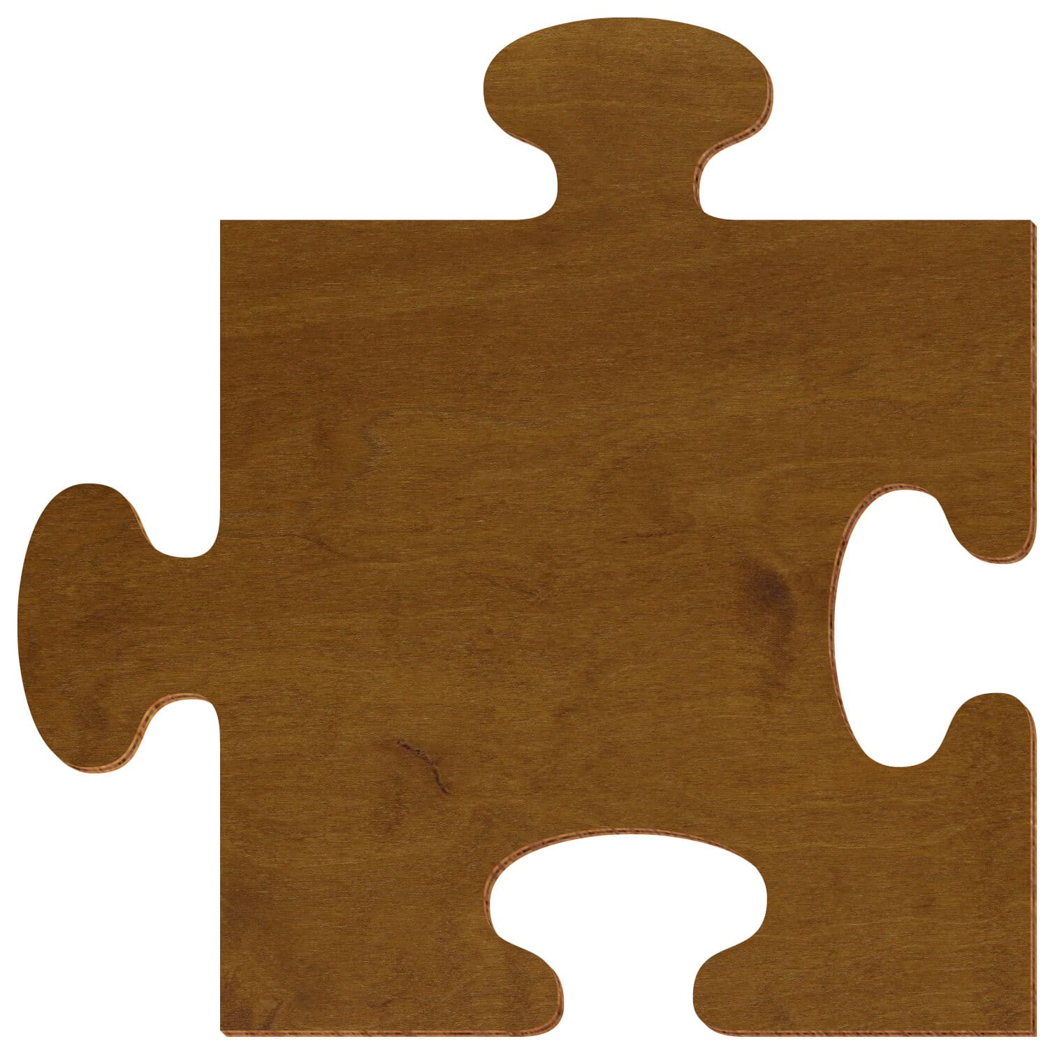 Puzzle Birke Holz Zuschnitt Teak 3-50cm