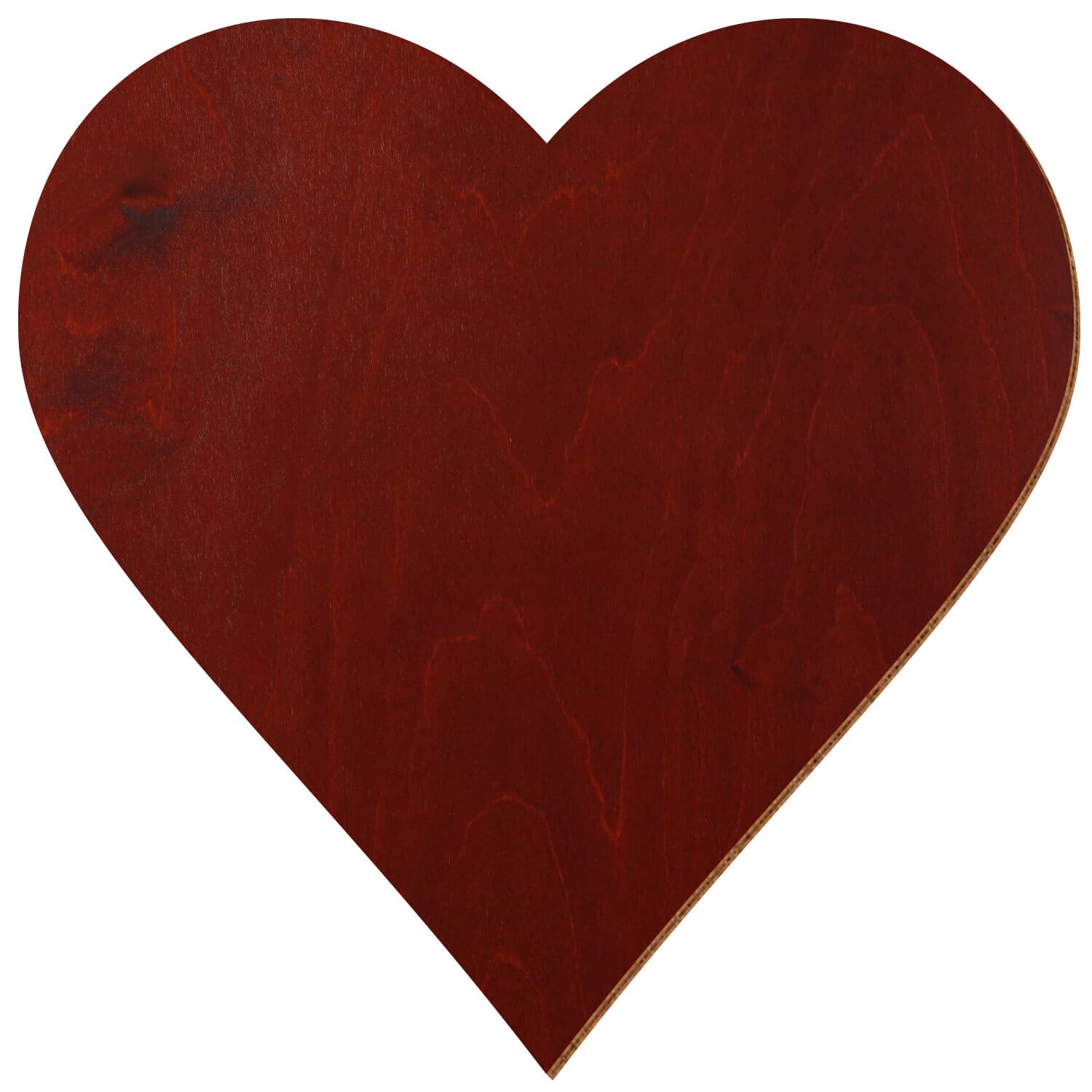 Herz Birke Holz Zuschnitt Kirschbaum 3-50cm
