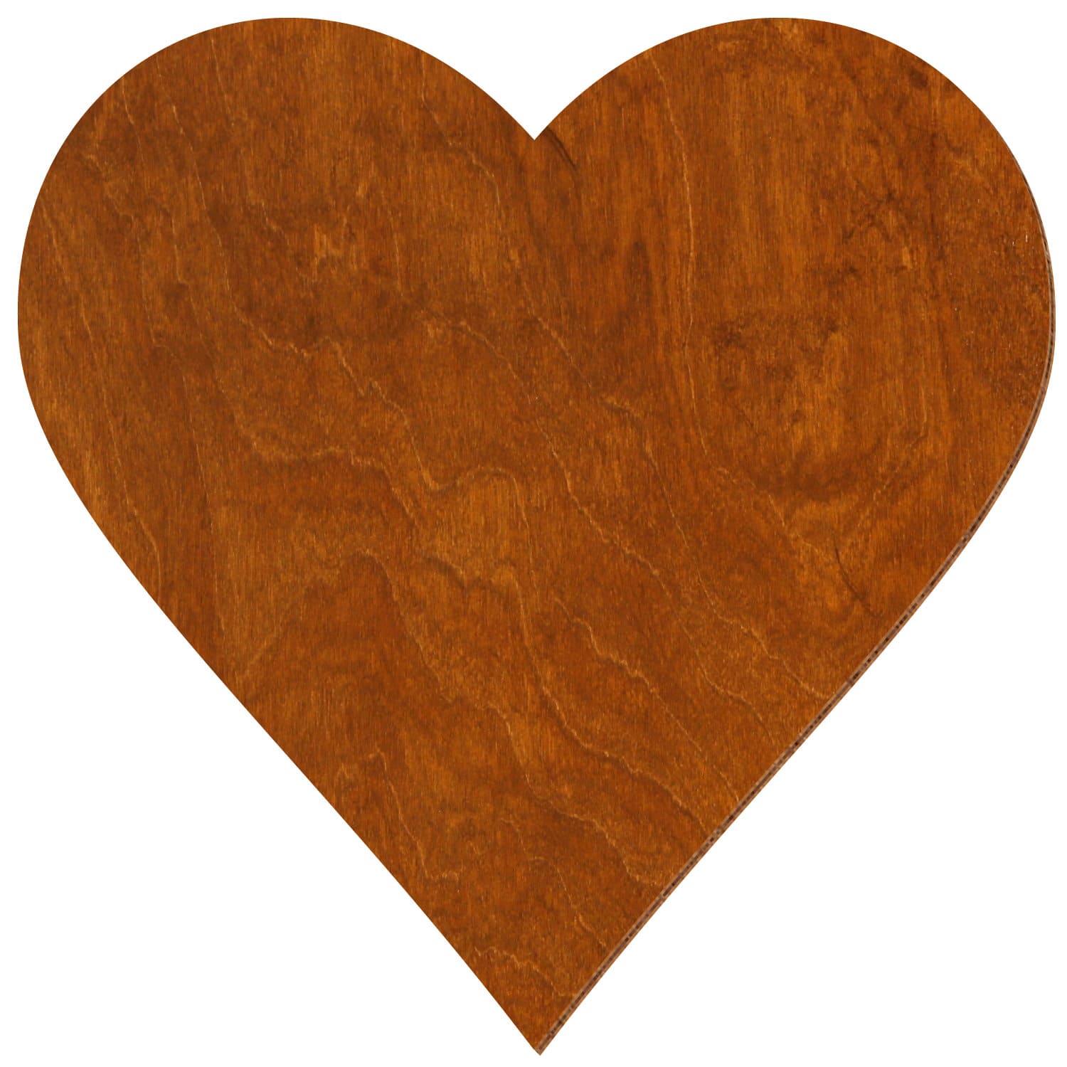 Herz Birke Holz Zuschnitt Rum 3-50cm