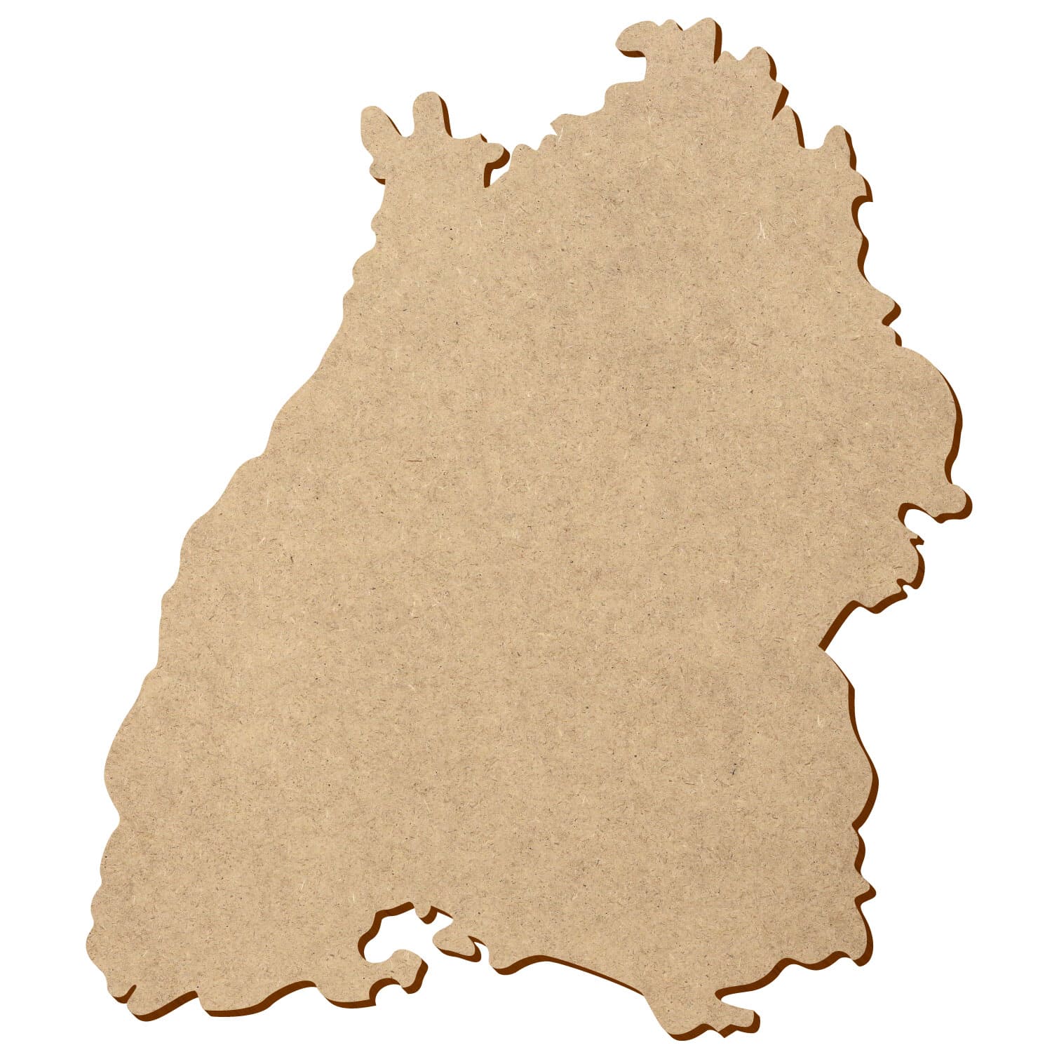 Baden-Württemberg MDF Zuschnitt 5-50cm