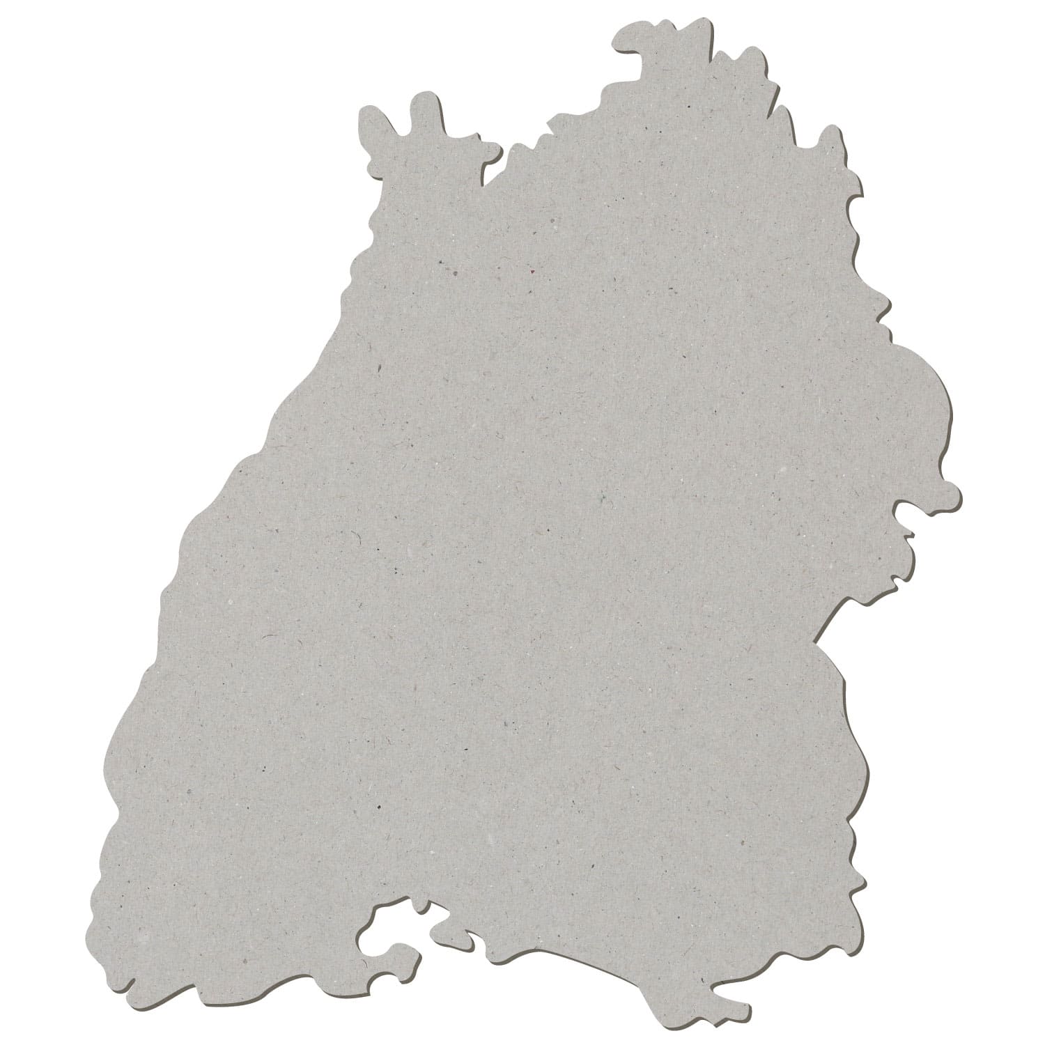 Baden-Württemberg Pappe Zuschnitt 5-50cm