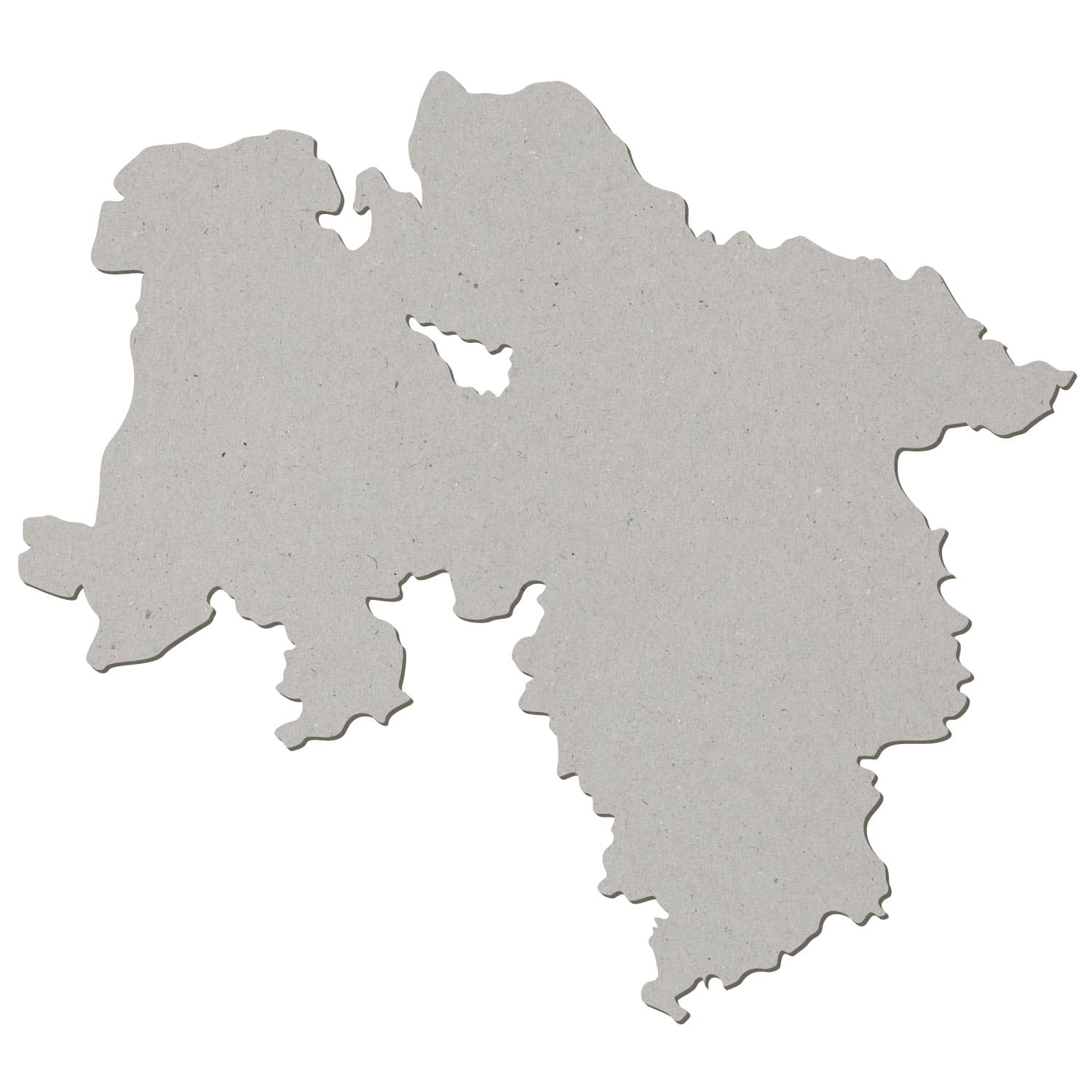 Niedersachsen Pappe Zuschnitt 5-50cm