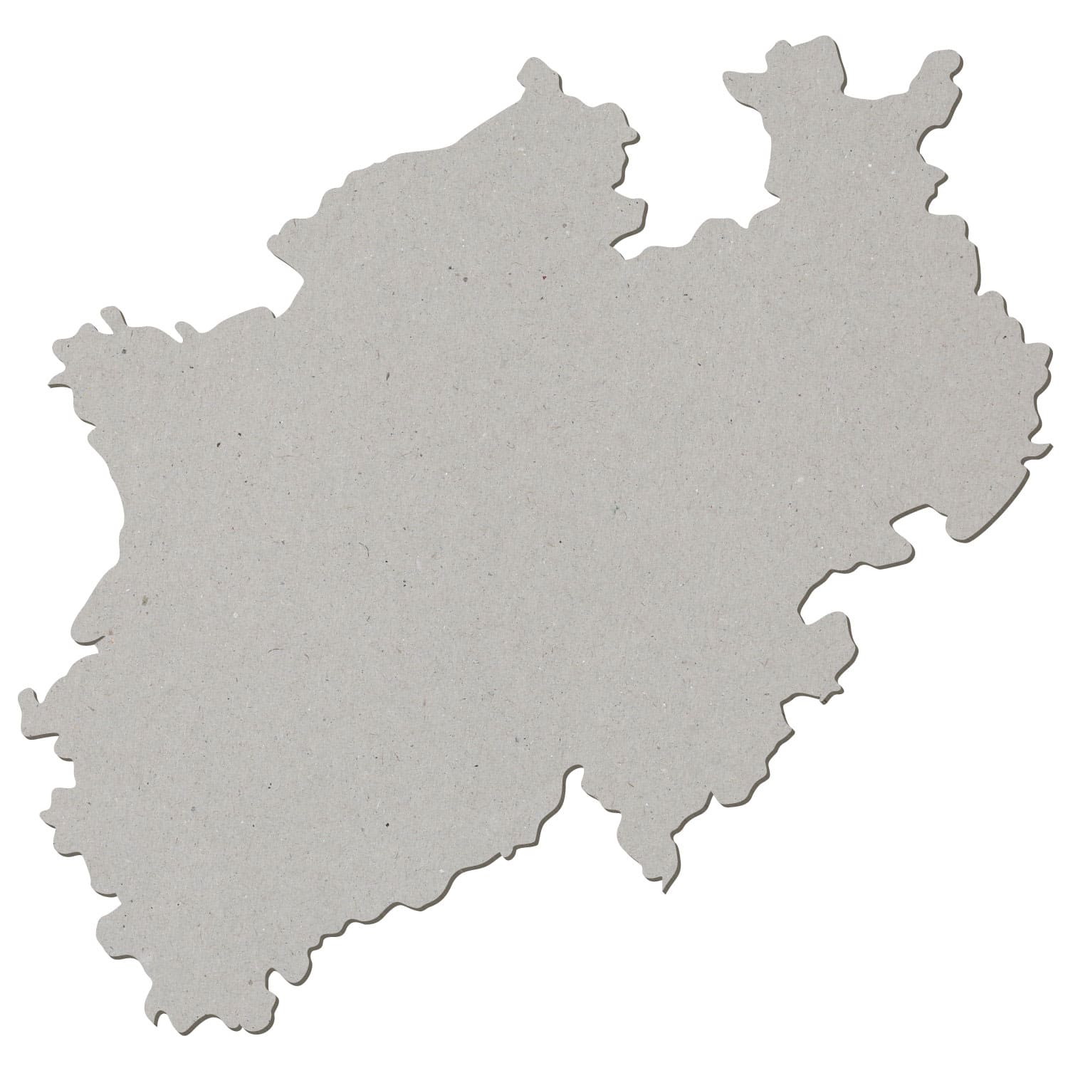 Nordrhein-Westfalen Pappe Zuschnitt 5-50cm