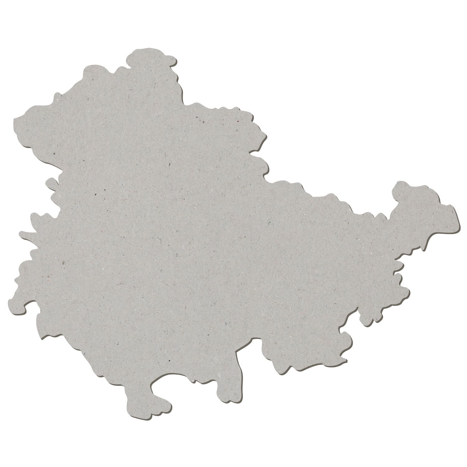 Thüringen Pappe Zuschnitt 5-50cm