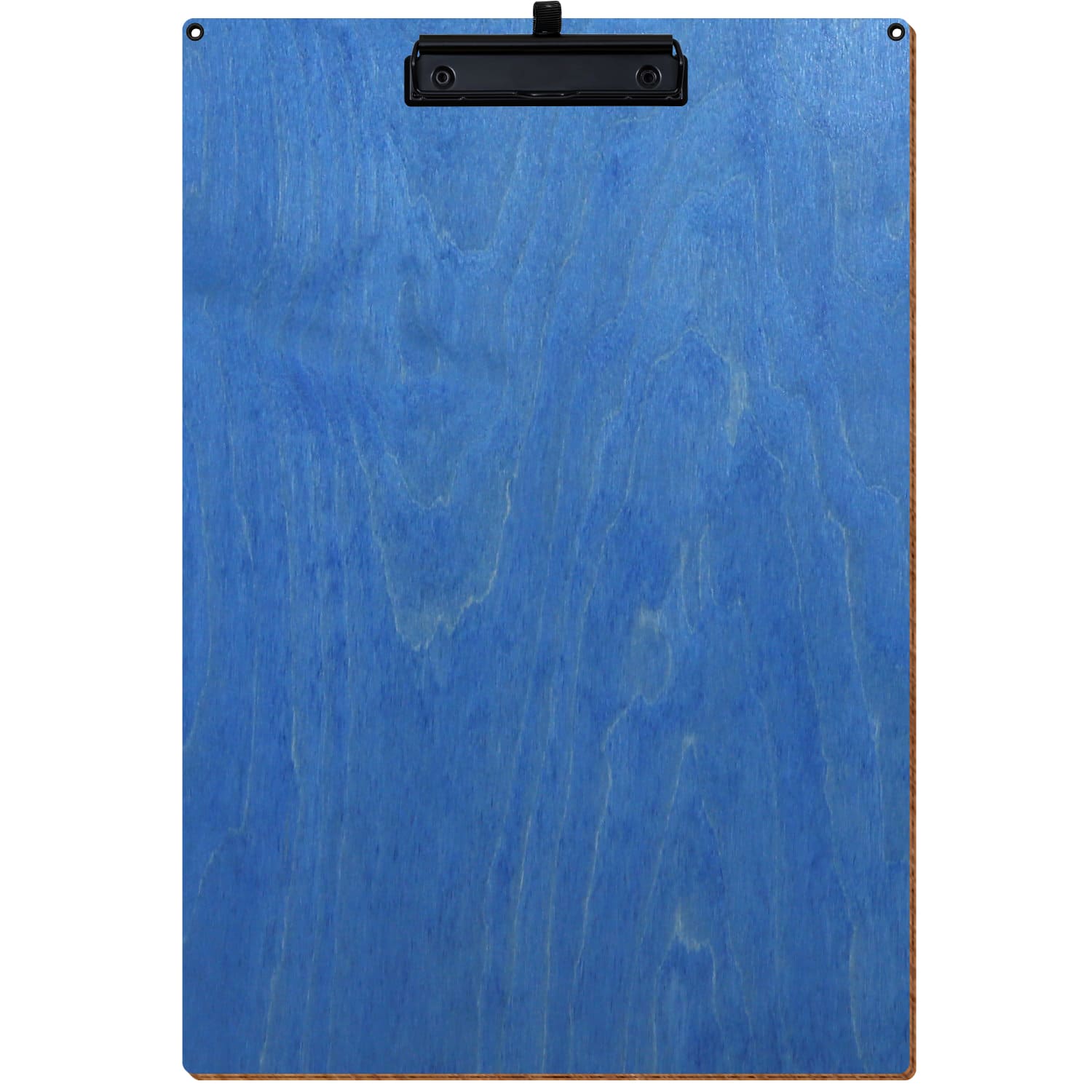 Klemmbrett Standardform Kornblumenblau mit 2 Ösen A3 hochkant Stifthalter Bügelklemme schwarz