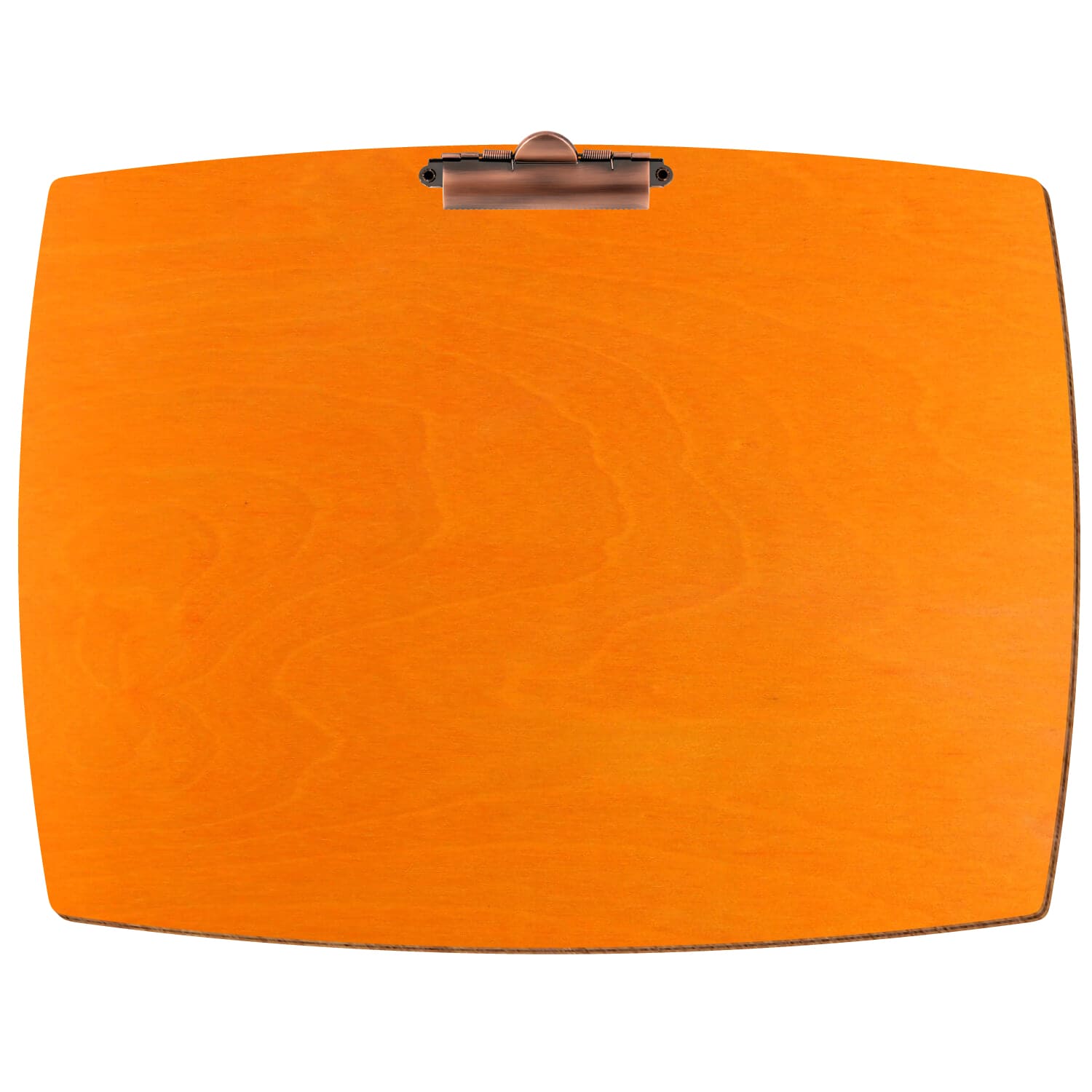 Klemmbrett konvex Orange A3 querkant Zahnklemme Kupfer