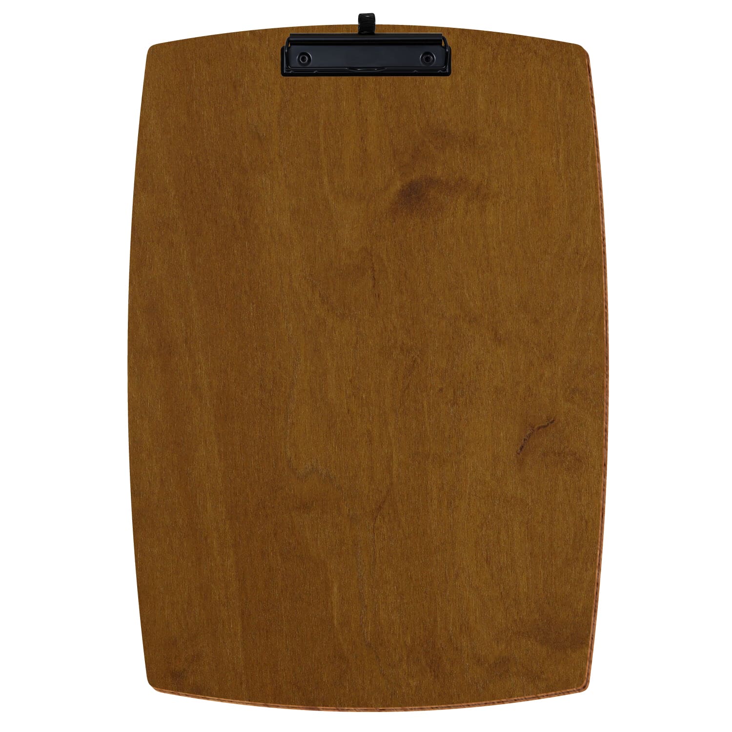 Klemmbrett konvex Teak A3 hochkant Stifthalter Bügelklemme schwarz