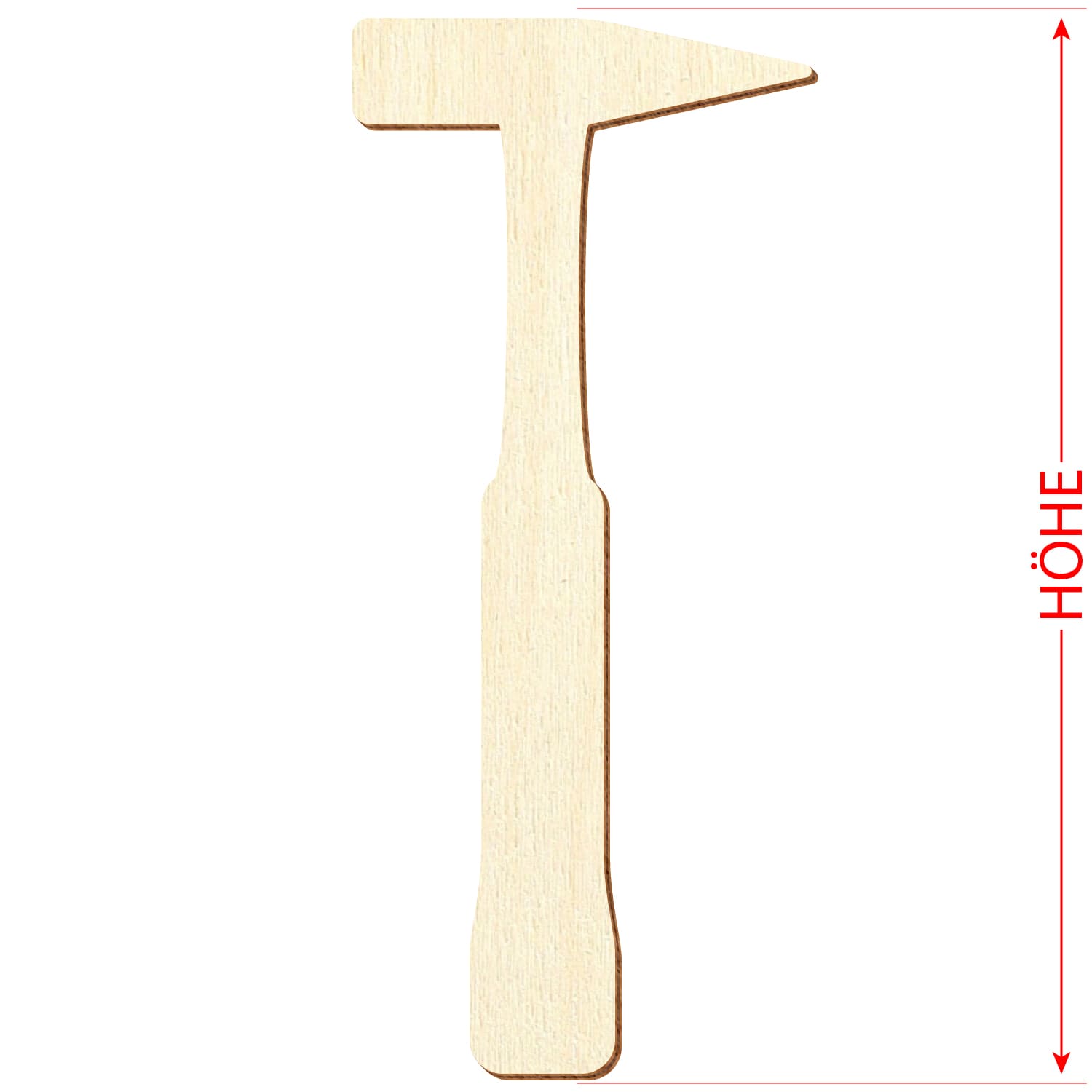 Hammer Holz Zuschnitt 3-50cm - Größe