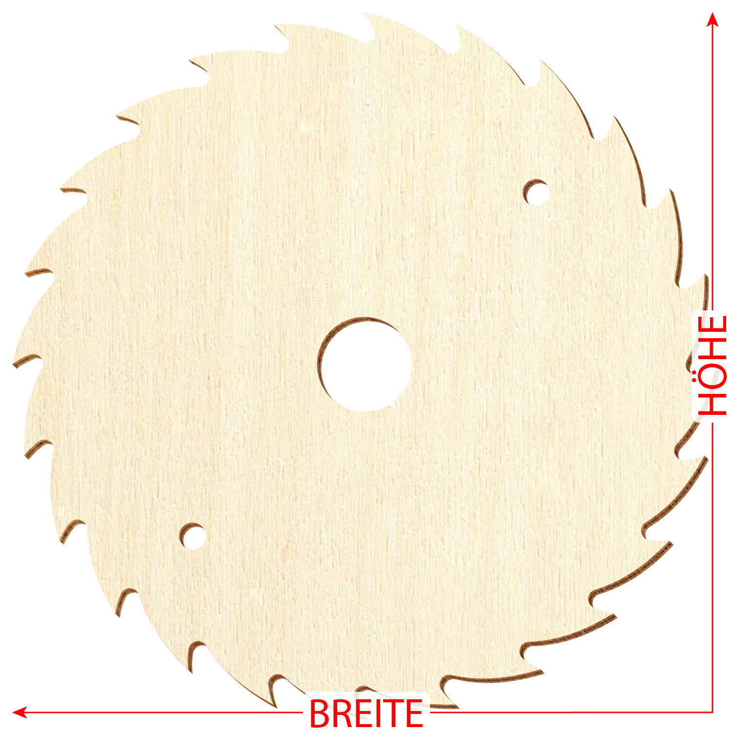Sägeblatt Holz Zuschnitt 3-50cm - Größe