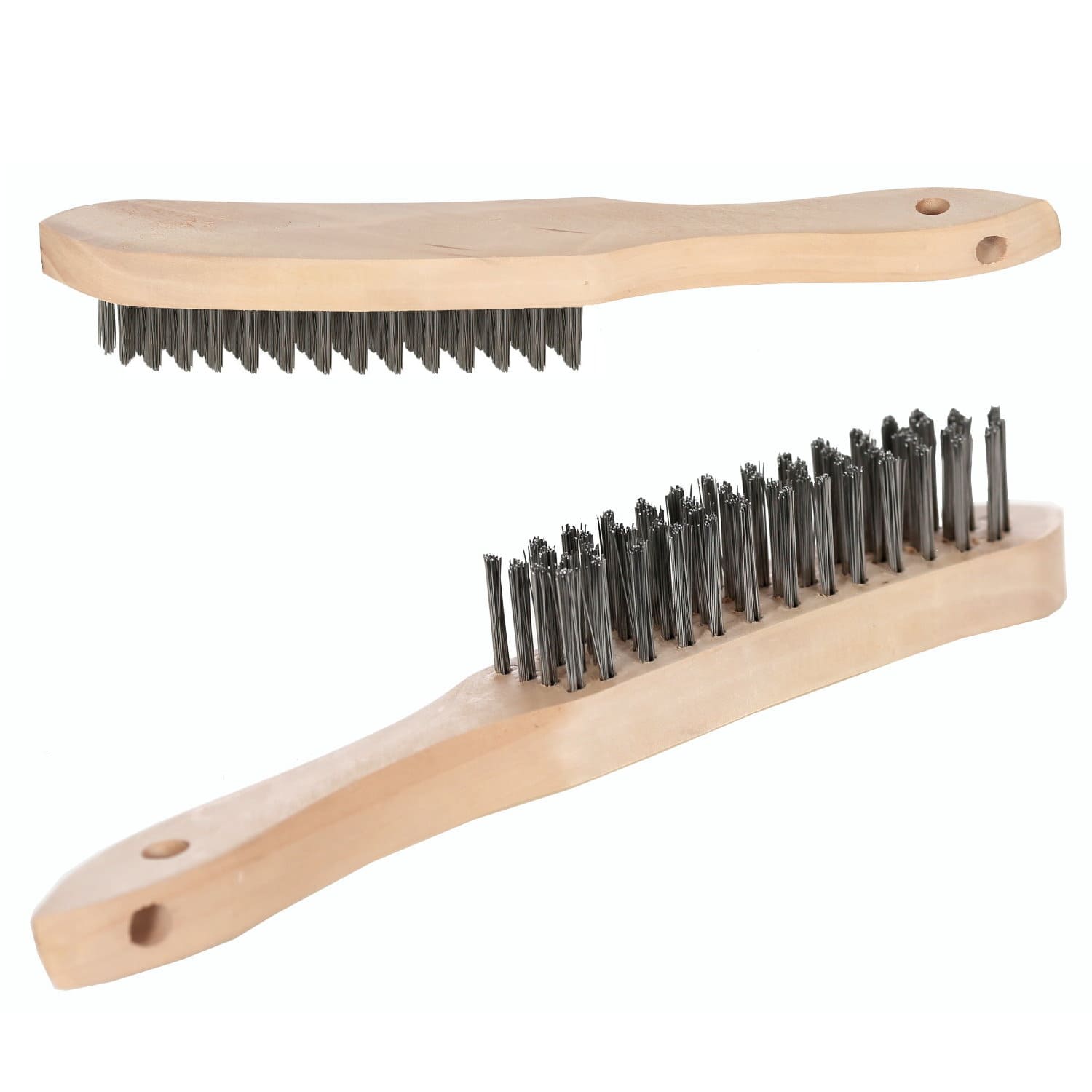 Bütic Drahtbürste Stahl glatt 4 Reihen Bild 2