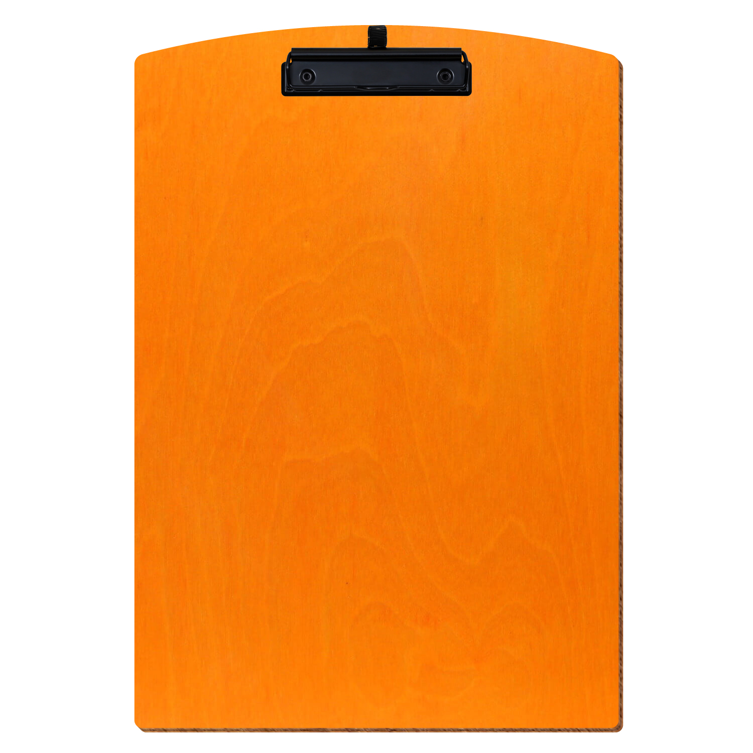 Klemmbrett Segmentform Orange A3 hochkant Stifthalter Bügelklemme schwarz