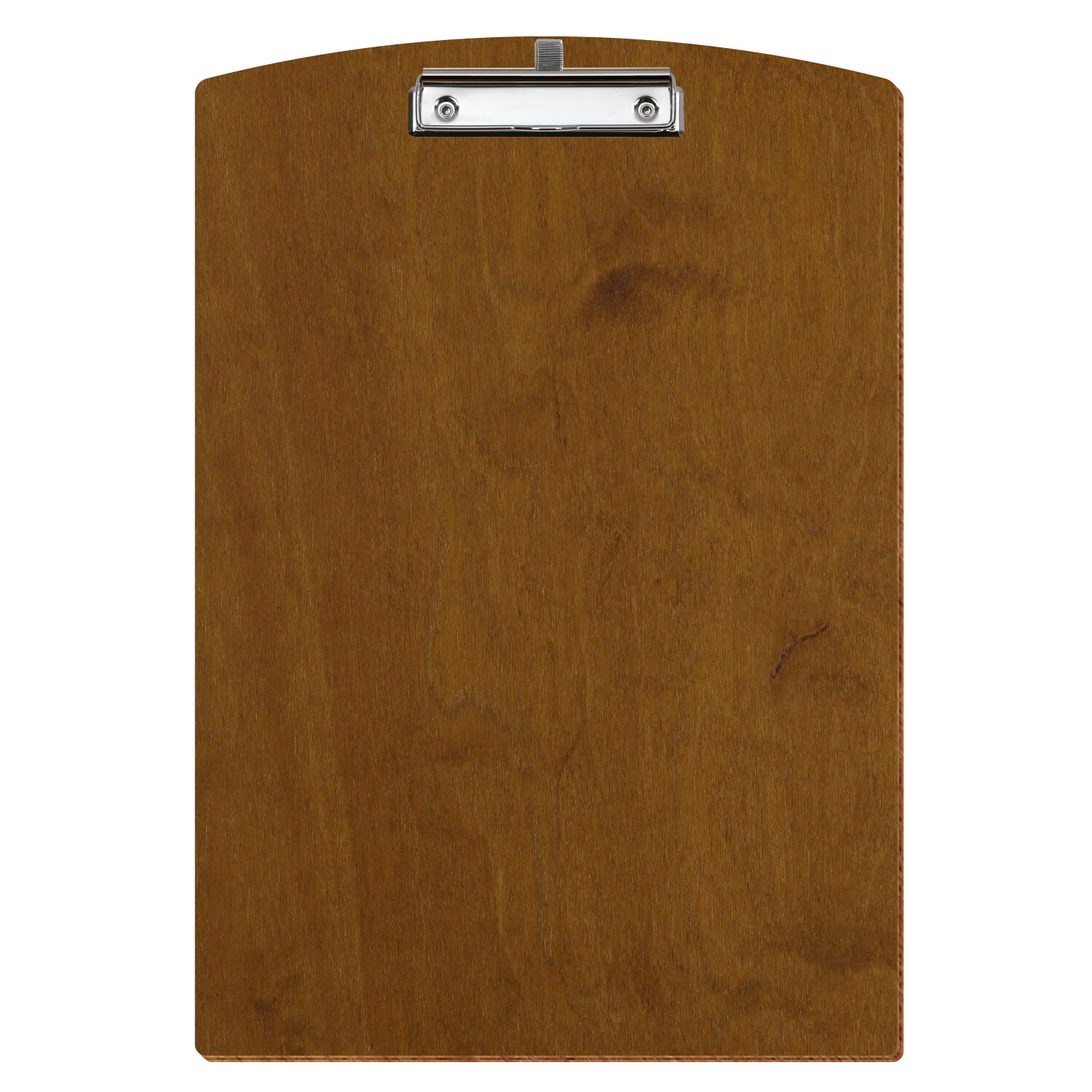 Klemmbrett Segmentform Teak A3 hochkant Stifthalter Bügelklemme silber