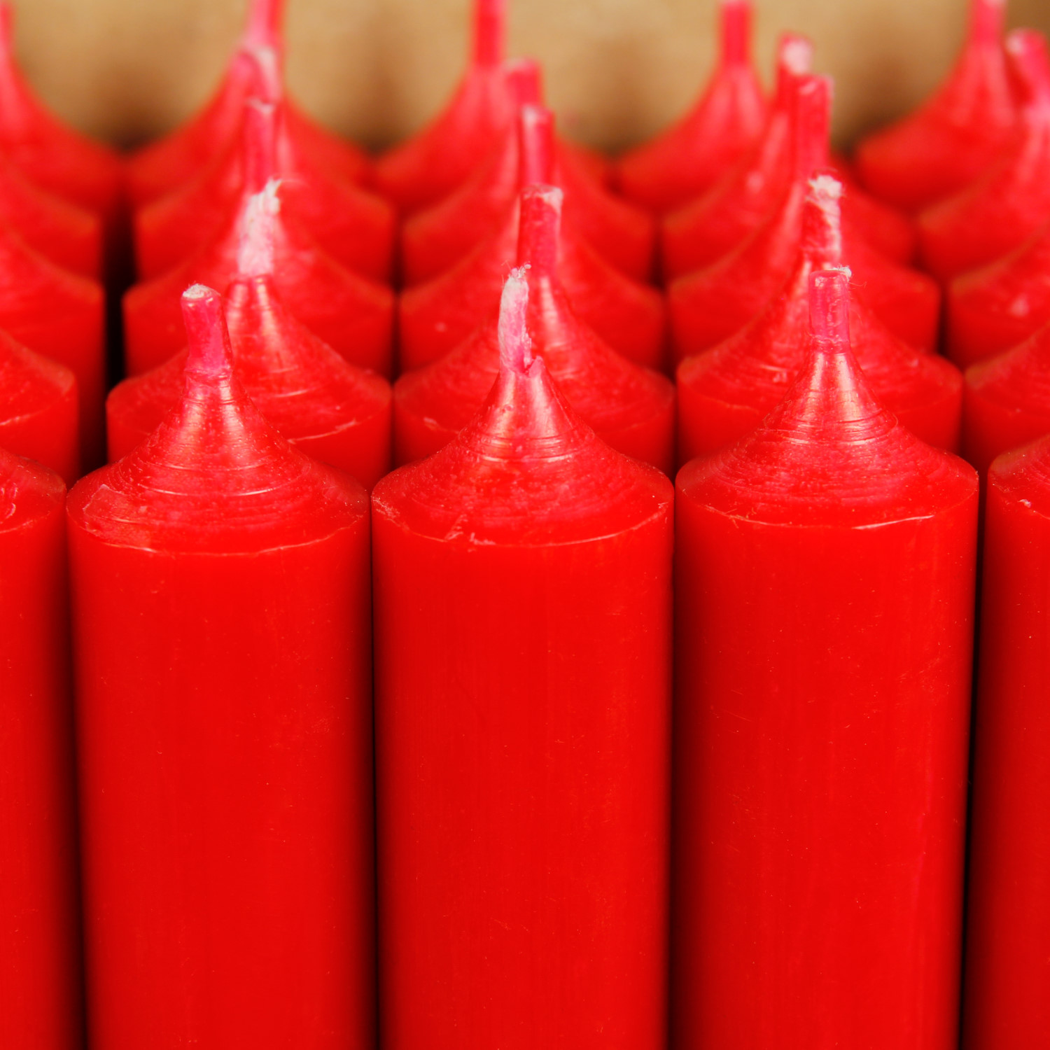Kerzen 180mm x Ø 22mm Weihnachtsrot