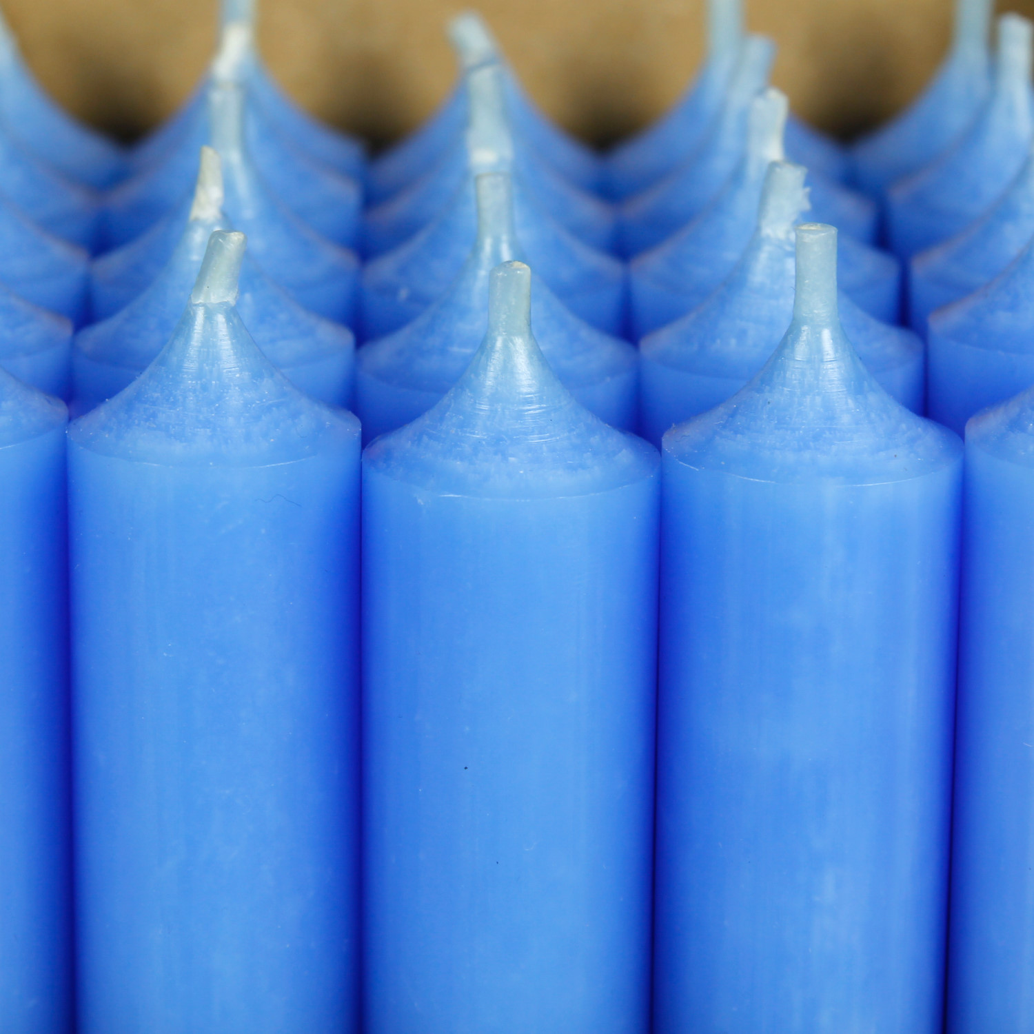 Kerzen 180mm x Ø 22mm Hellblau