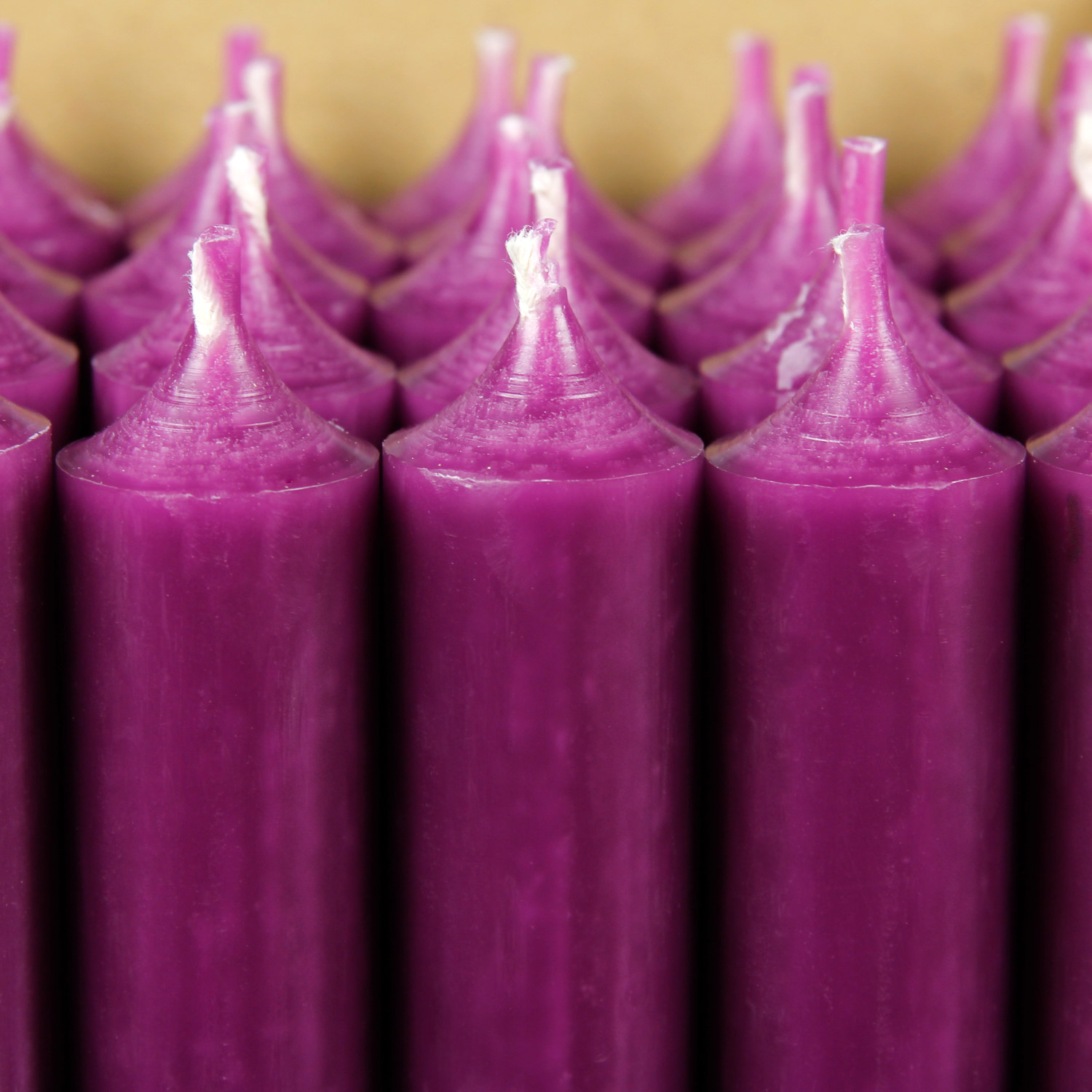 Kerzen 180mm x Ø 22mm Aubergine